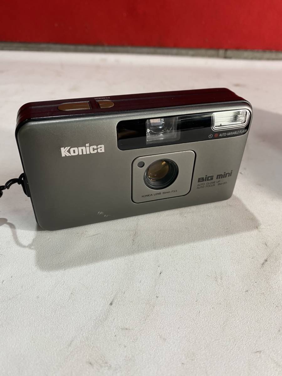 東京都千代田区のお客様よりBM-201 フィルムカメラ Konica コニカ BIG MINI ビッグミニ 35mm F3.5を出張買取させていただきました