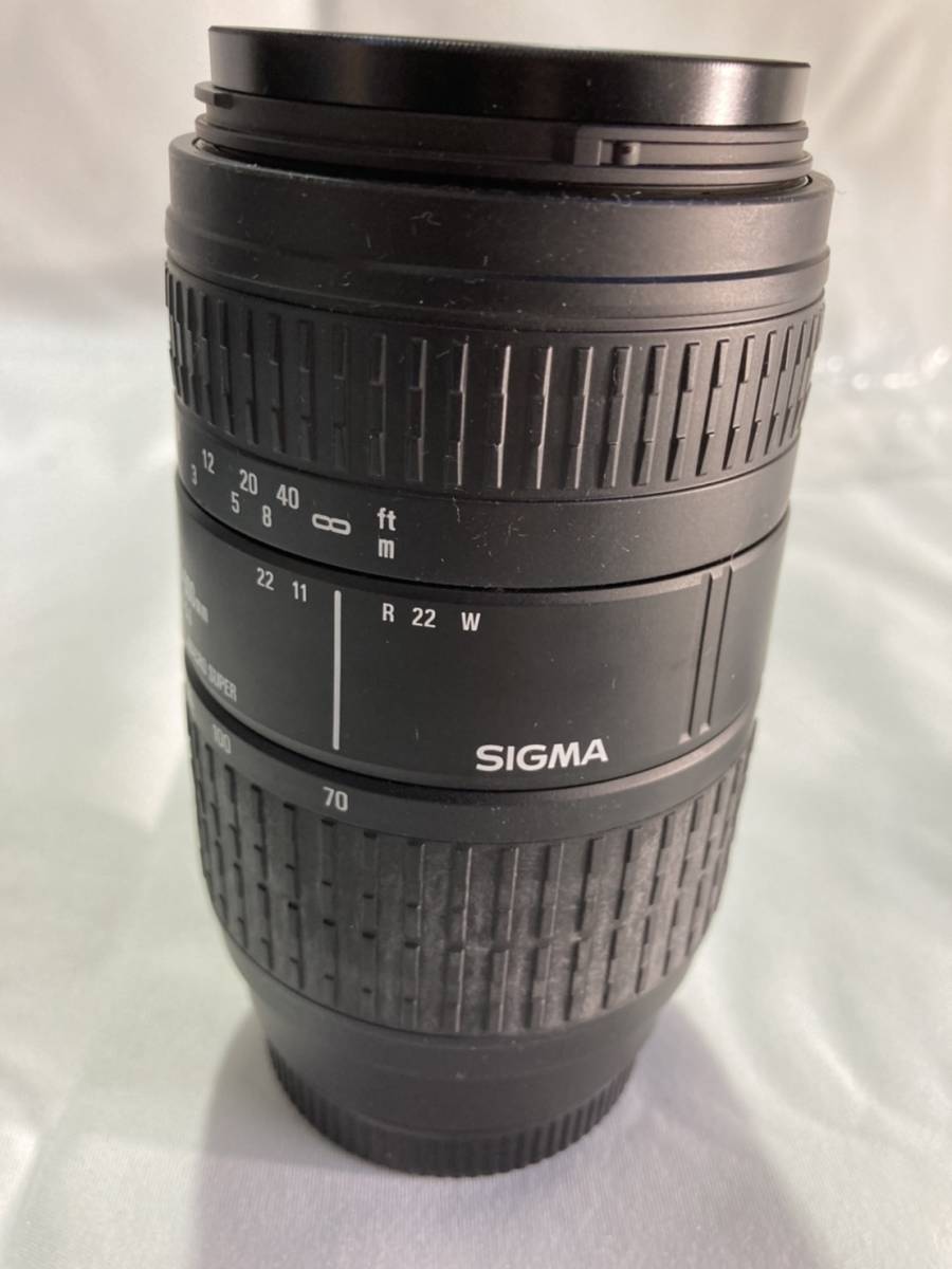 神奈川県横浜市港北区のお客様よりSIGMA 　70-300mm　F4-5.6　DL MACRO SUPER　カメラ　一眼レフ　ズームレンズを出張買取させていただきました