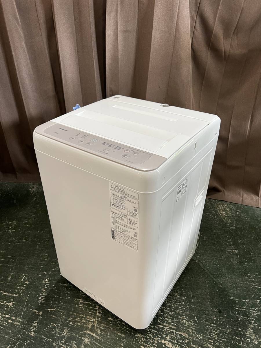 埼玉県坂戸市のお客様より NA-F60B14　Panasonic　パナソニック　2021年製　高年式　洗濯機　6kg　女性オーナー　一人暮らし　単身用をお買取させて頂きました！
