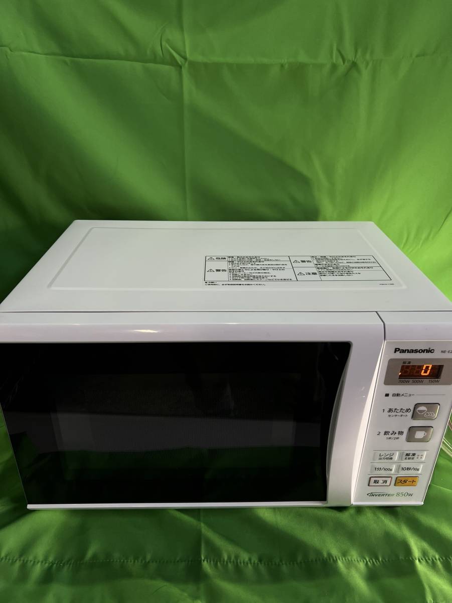 東京都練馬区のお客様より Panasonic 　パナソニック　 NE-E22A1-W　 電子レンジ　通電確認済　単身　一人暮らし　家庭をお買取させて頂きました！
