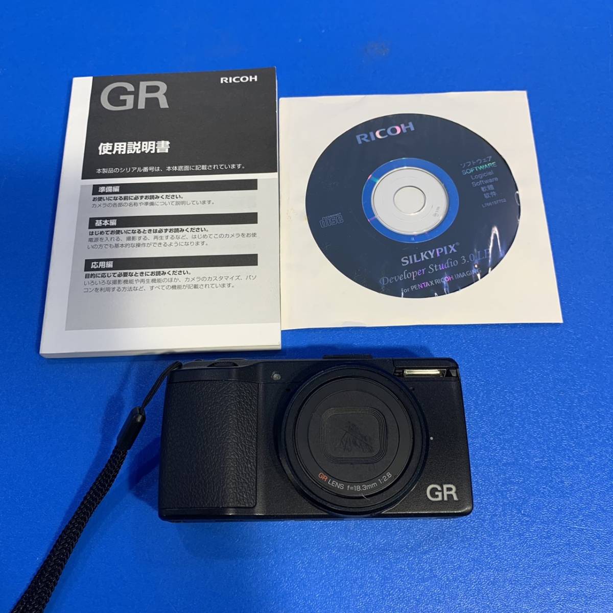 千葉県千葉市中央区のお客様よりリコー RICOH GR　カメラ シャッター動作確認　※充電器なしをお買取させて頂きました！