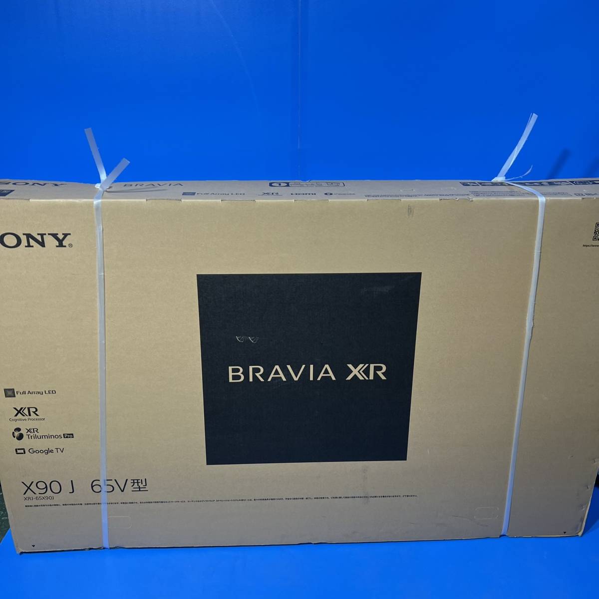東京都港区のお客様よりSONY　ブラビア　4K/液晶テレビ 　65型　XRJ-65X90J　保証書付きをお買取させて頂きました！