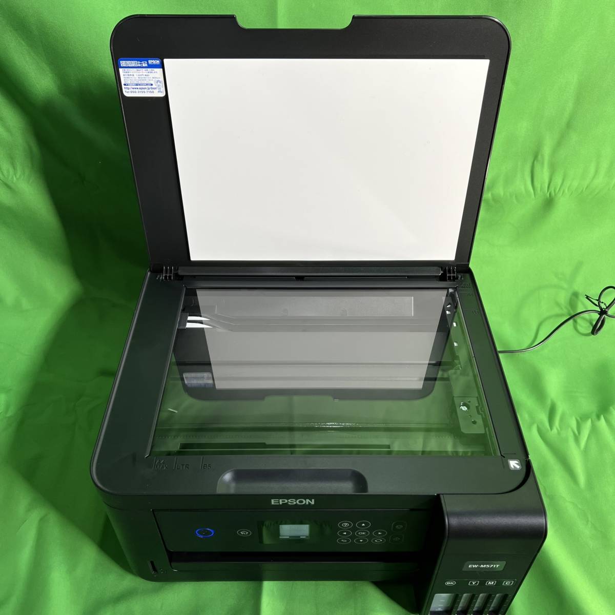 東京都国分寺市のお客様より 動作品 　EPSON 　エプソン　2018年製　 EW-M571T　 C634A 　A4カラーインクジェットプリンタ 複合機　※側面に擦れ傷ありをお買取させて頂きました！