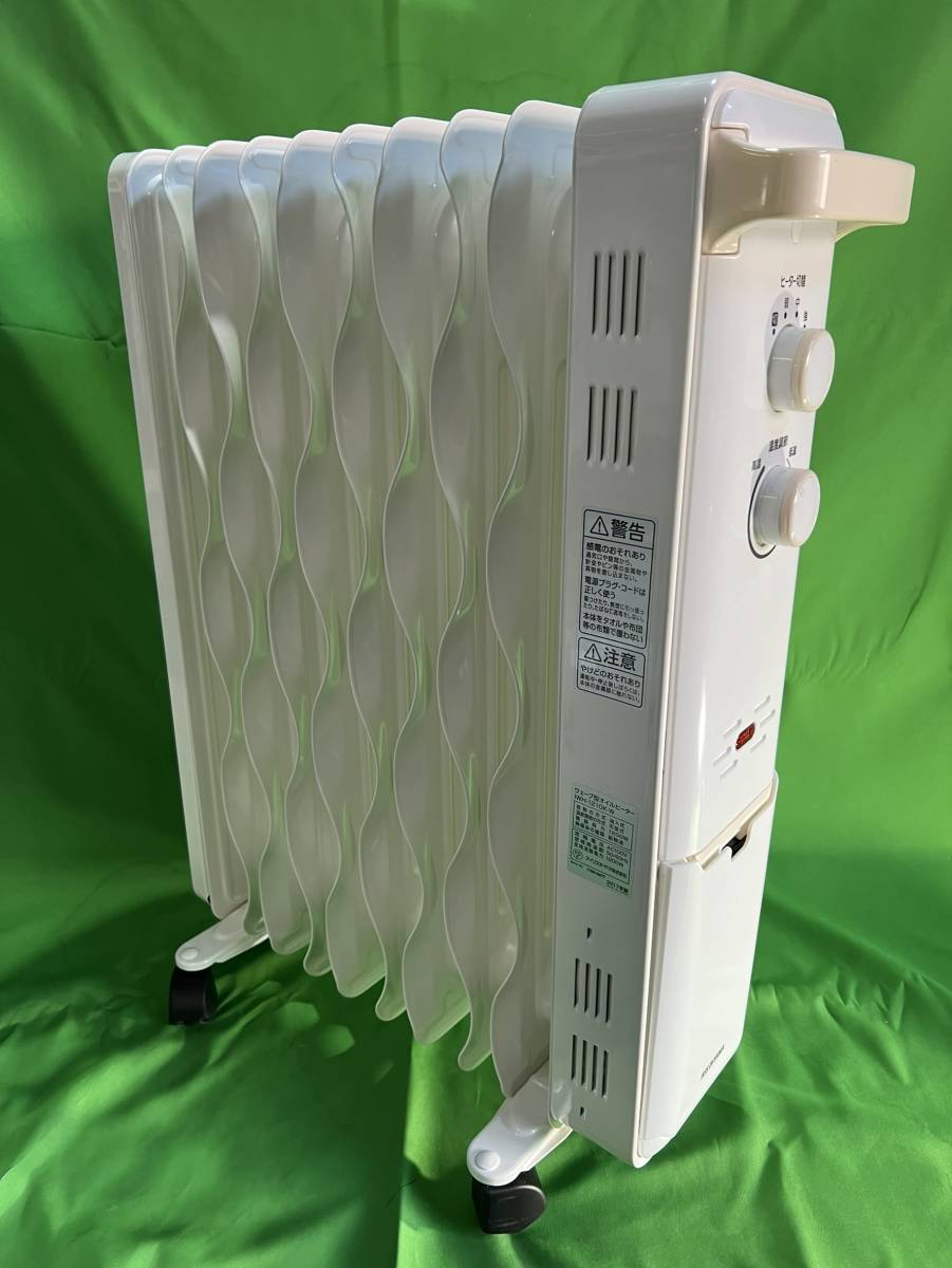 神奈川県相模原市中央区のお客様よりIWH-1210K　アイリスオーヤマ　　2017年製　IRIS OHYAMA　 ウィーブ型　オイルヒーター 　ヒーターをお買取させて頂きました！