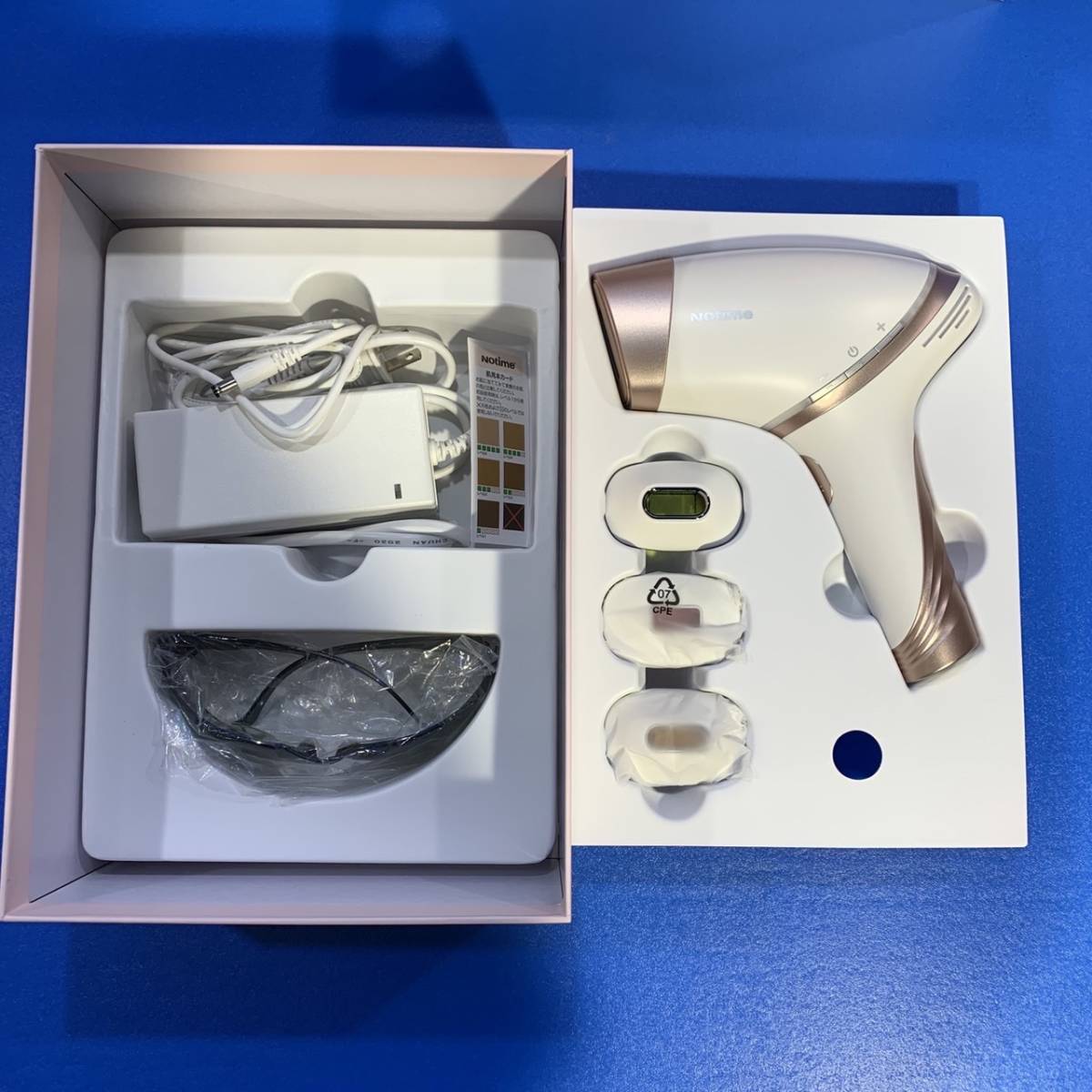 東京都台東区のお客様より Notime　ノータイム　 icelady　アイスレディ　 家庭用光美容器 　SKB-1808　 光脱毛器　フラッシュ式 　美容機器　未使用品をお買取させて頂きました！