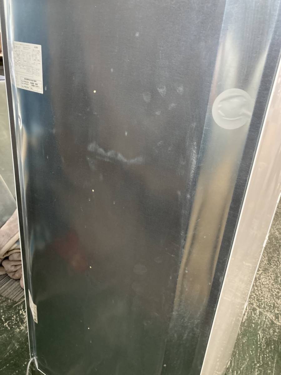 千葉県市原市のお客様より SJ-PW38X-W/SHARP/シャープ/5ドア冷蔵庫/どっちもドア/384L /ミスト冷却/プラズマクラスター搭載　※表面落ちない汚れあり、冷蔵庫庫内ヒビありをお買取させて頂きました！