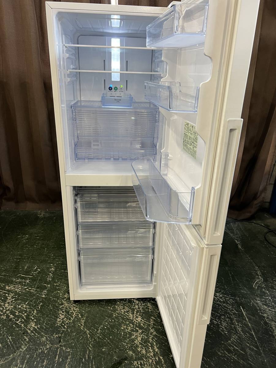 東京都狛江市のお客様より SHARP シャープ 2ドアノンフロン冷凍冷蔵庫 280L [SJ-PD28E-W] 2019年製 一人暮らし　ホワイト　※擦れ傷ありをお買取させて頂きました！