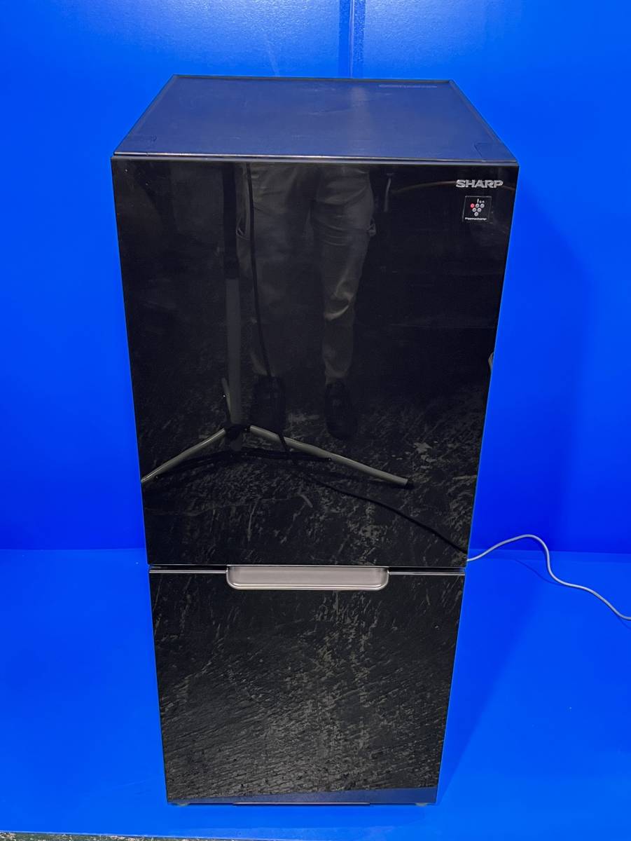 神奈川県横浜市泉区のお客様よりSHARP　シャープ　ノンフロン冷凍冷蔵庫　SJ-GD15G　ブラック　2021年製をお買取させて頂きました！