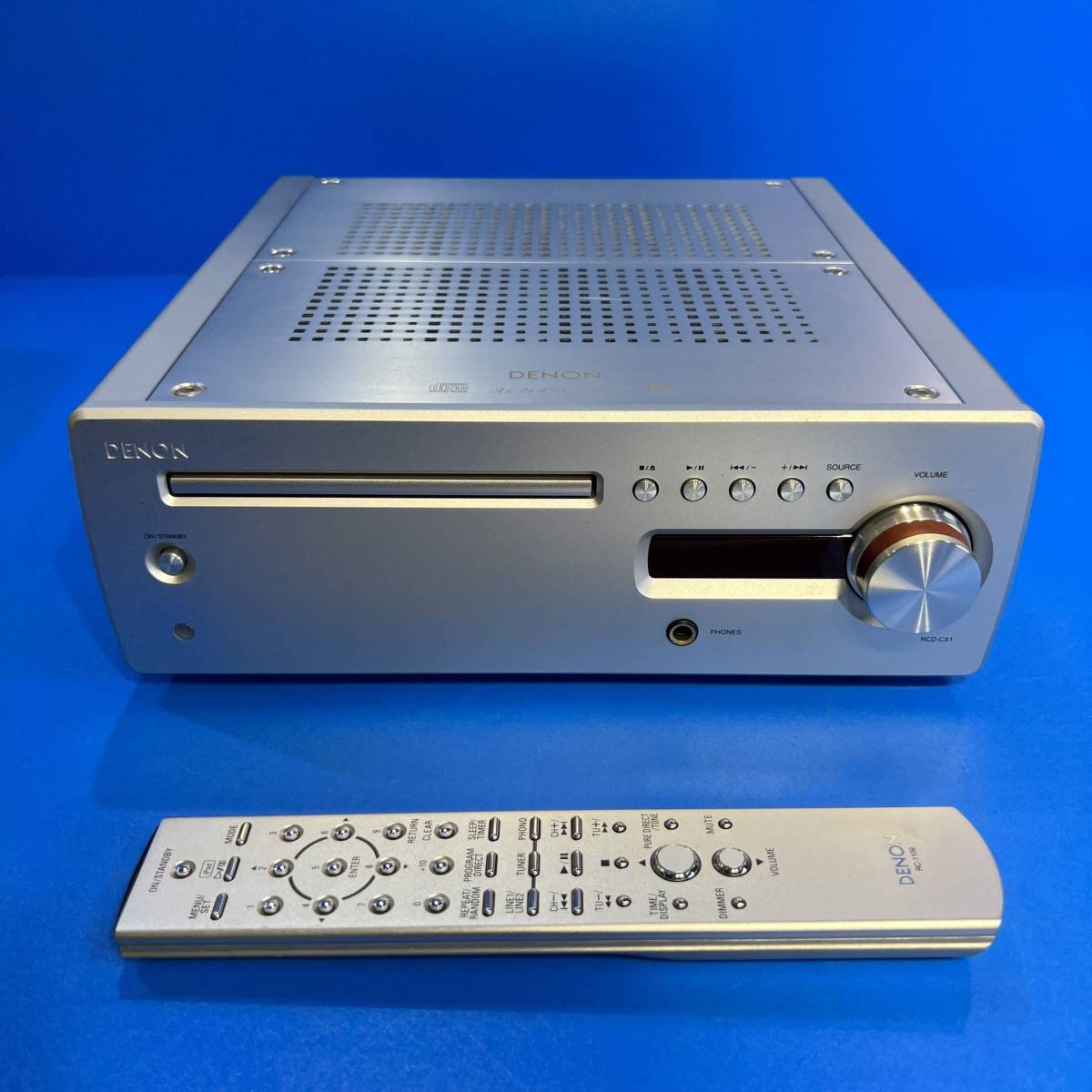 東京都国分寺市のお客様より RCD-CX1 　DENON 　デノン 　オーディオ　リモコン　電源コード　CDアンプ 　本体をお買取させて頂きました！