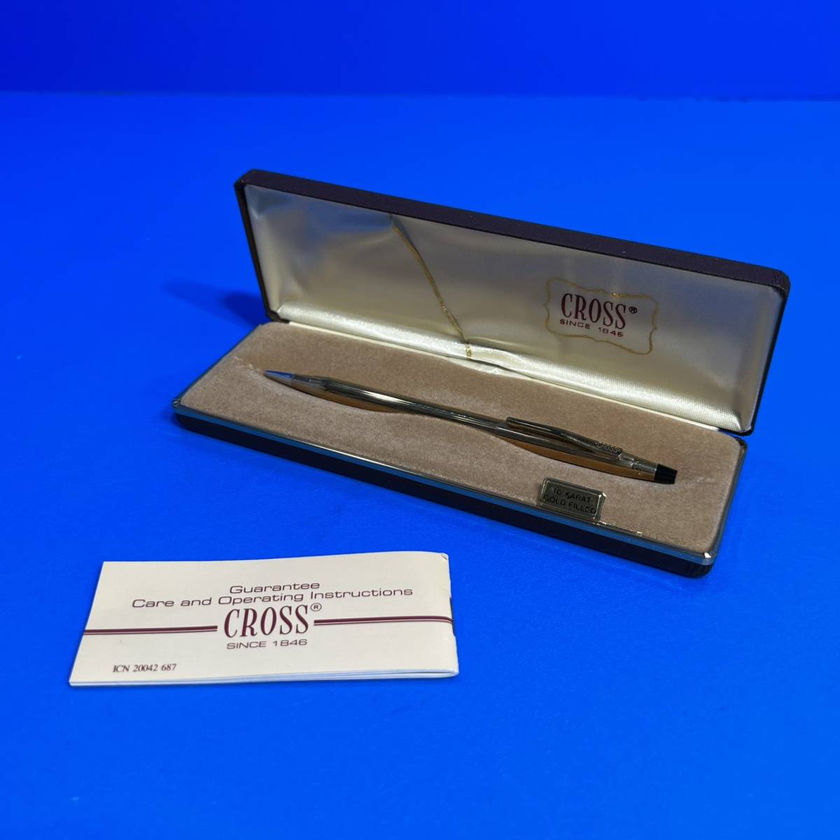 千葉県佐倉市のお客様より CROSS シャープペン クロス Since 1846 GOLD pencil 文房具をお買取させて頂きました！