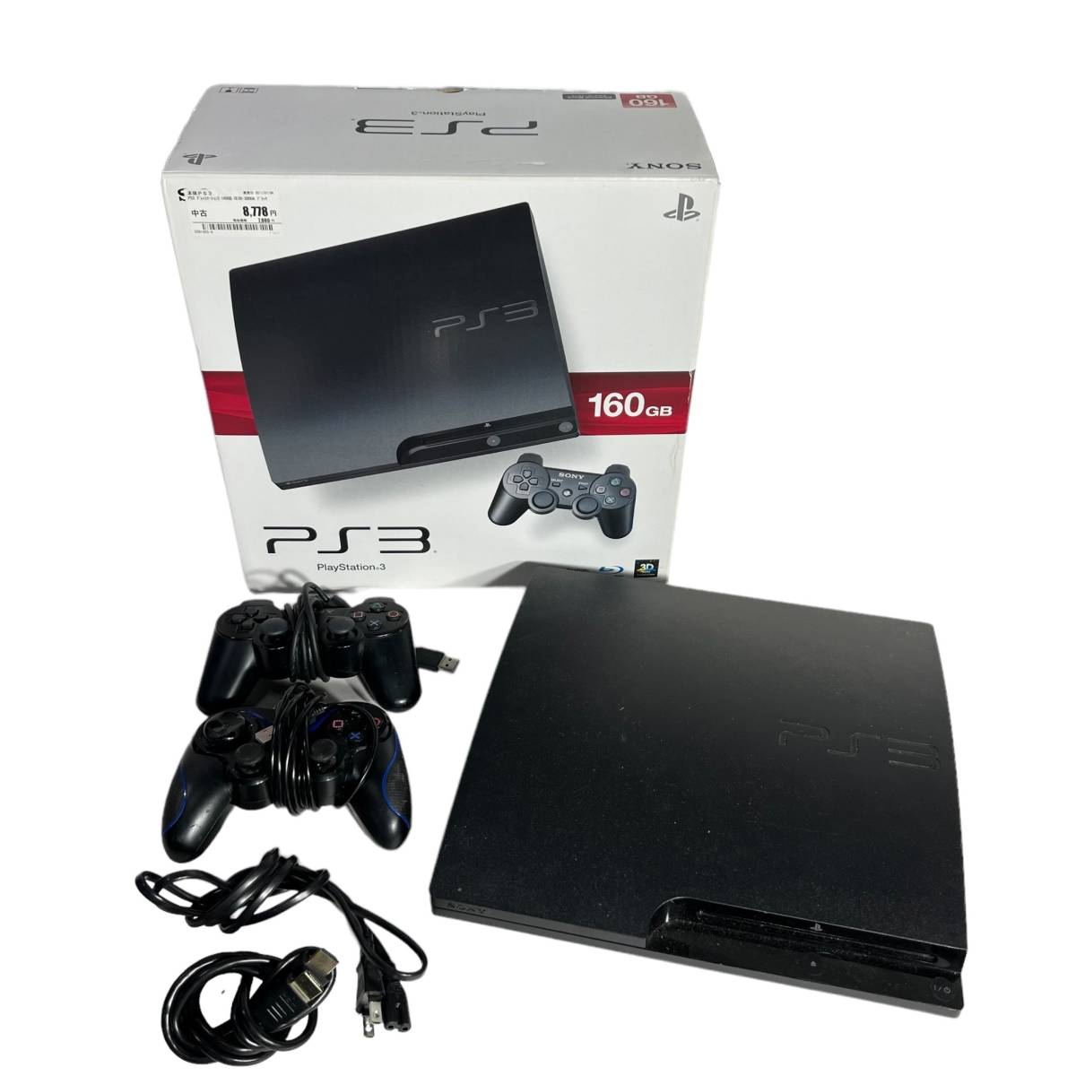 千葉県木更津市のお客様より SONY ソニー PlayStation3 160GB チャコールブラック(PS3本体・CECH-3000A) PS3をお買取させて頂きました！  | 家具・家電の出張買取や不用品回収はエコパートナーズへ