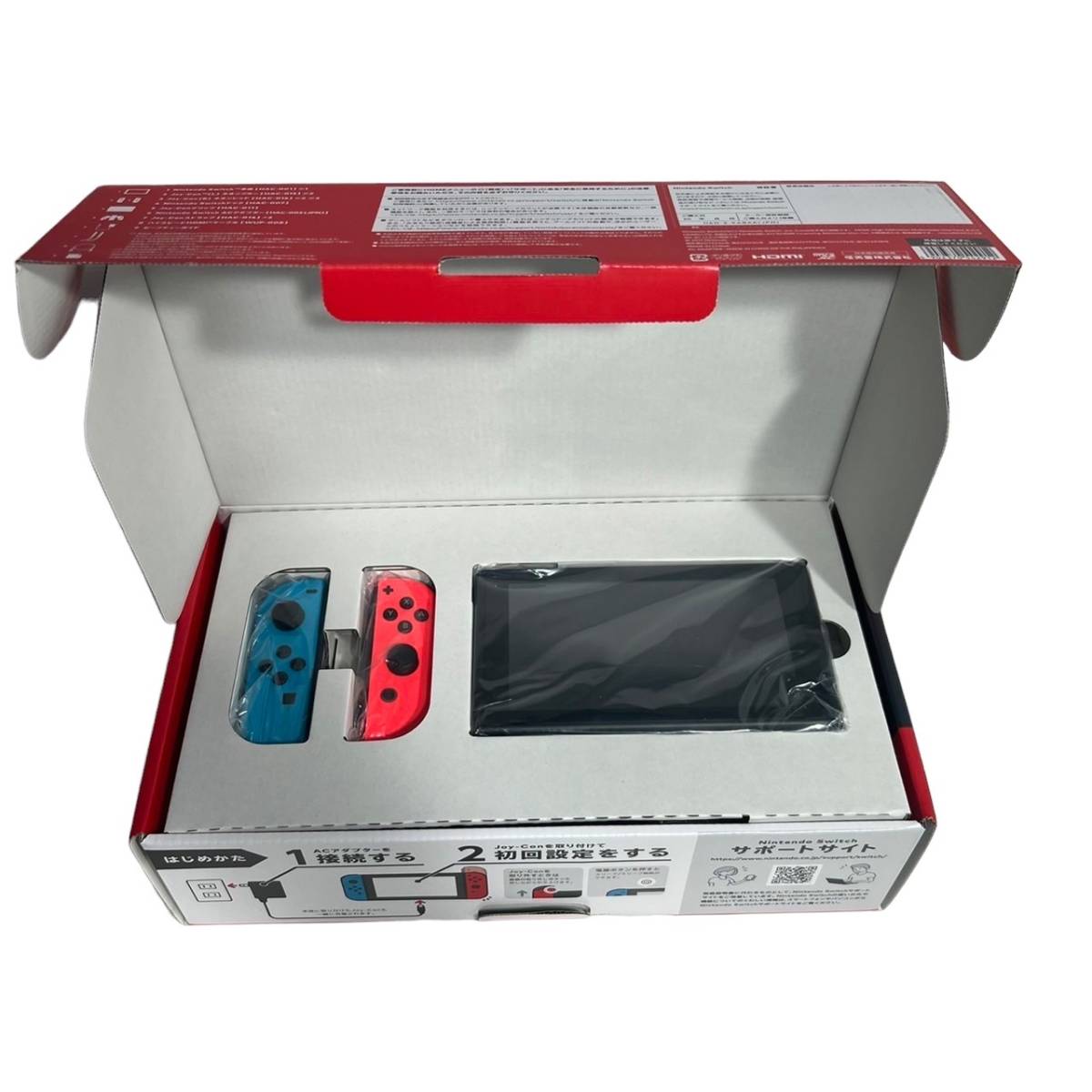 東京都稲城市のお客様より新品　任天堂 Nintendo Switch HAC-001　本体 ネオンブルー ネオンレッドをお買取させて頂きました！