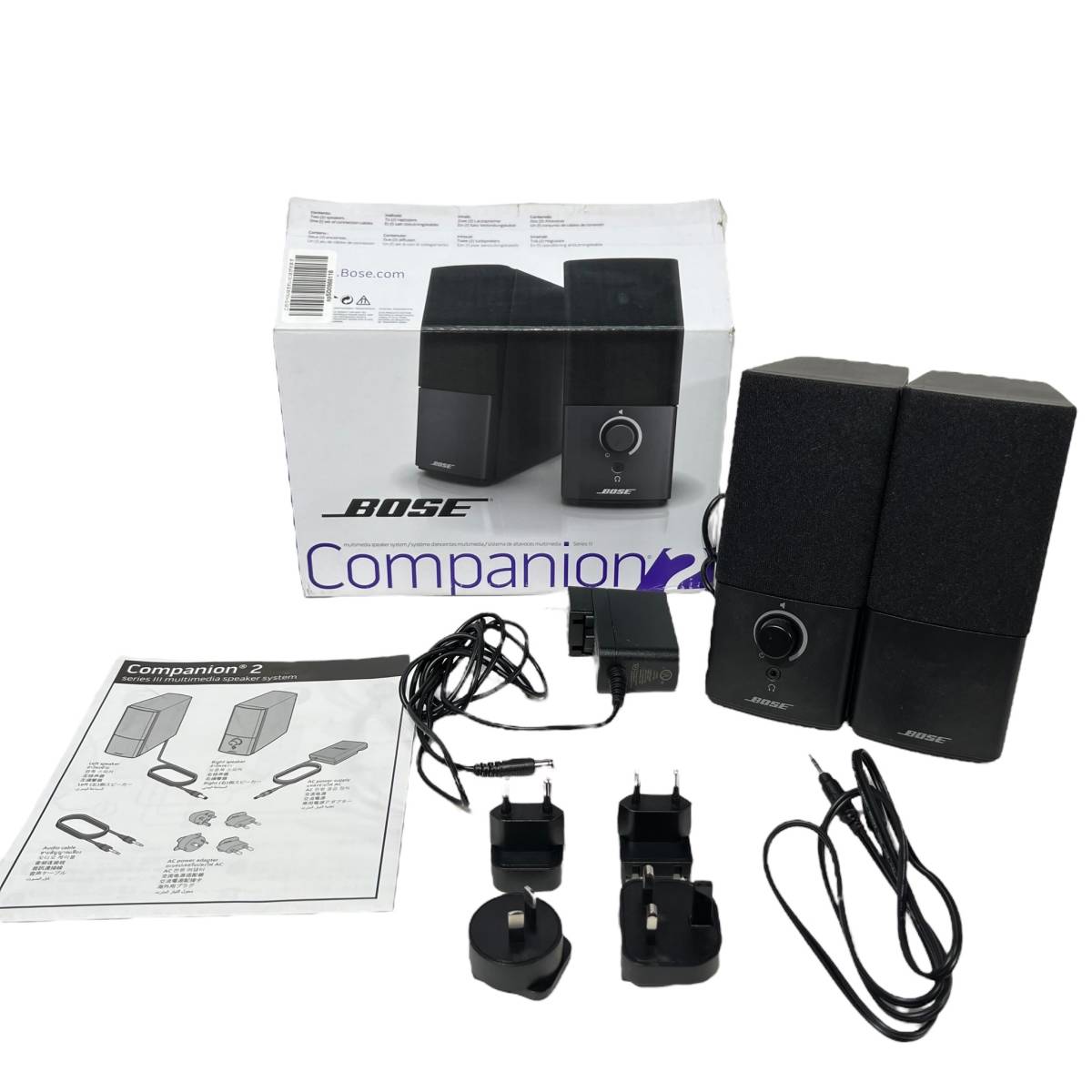 東京都小金井市のお客様よりCompanion 2 Series III multimedia speaker system BOSS スピーカーをお買取させて頂きました！