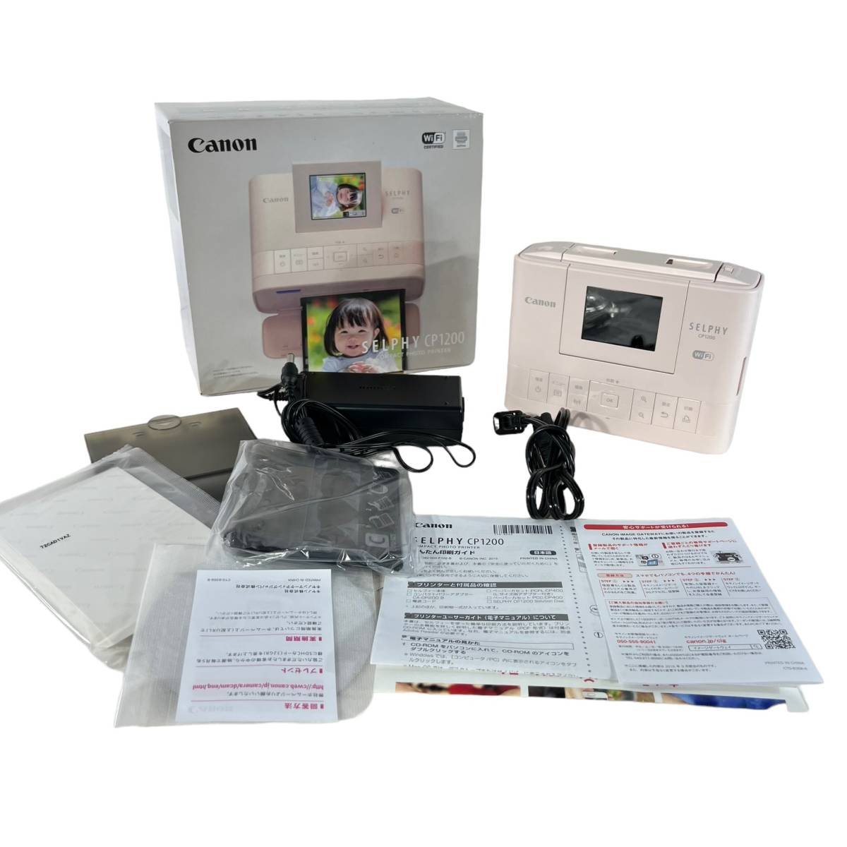 千葉県木更津市のお客様よりCANON コンパクトフォト セルフィー ミニプリンター CP1200をお買取させて頂きました！