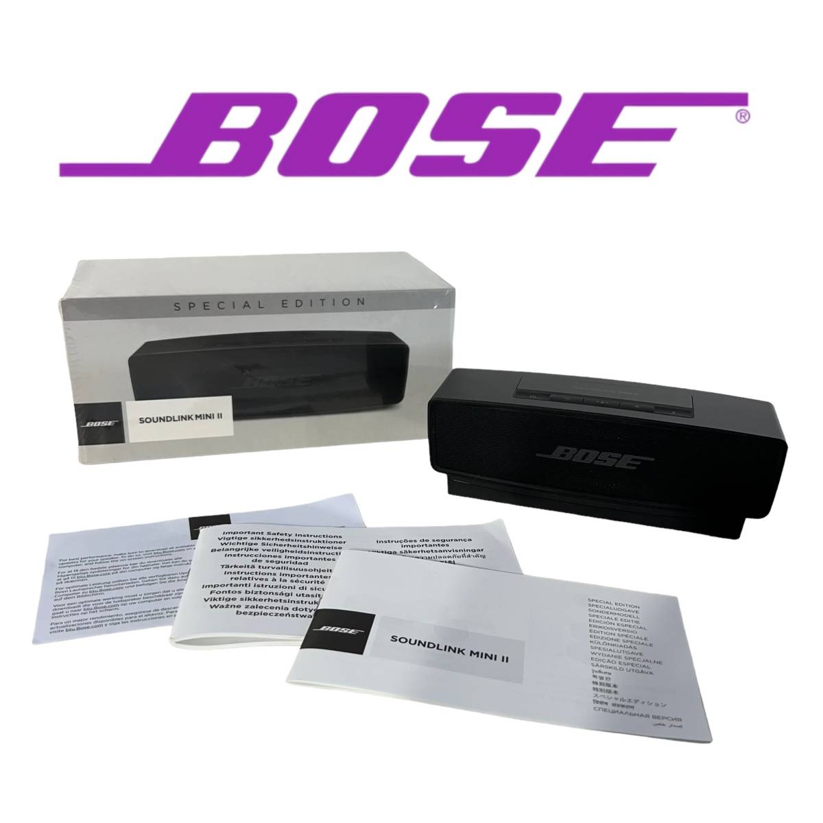 東京都小金井市のお客様よりBose SoundLink Mini II ボーズ サウンドリンクミニ スピーカー コンパクトをお買取させて頂きました！