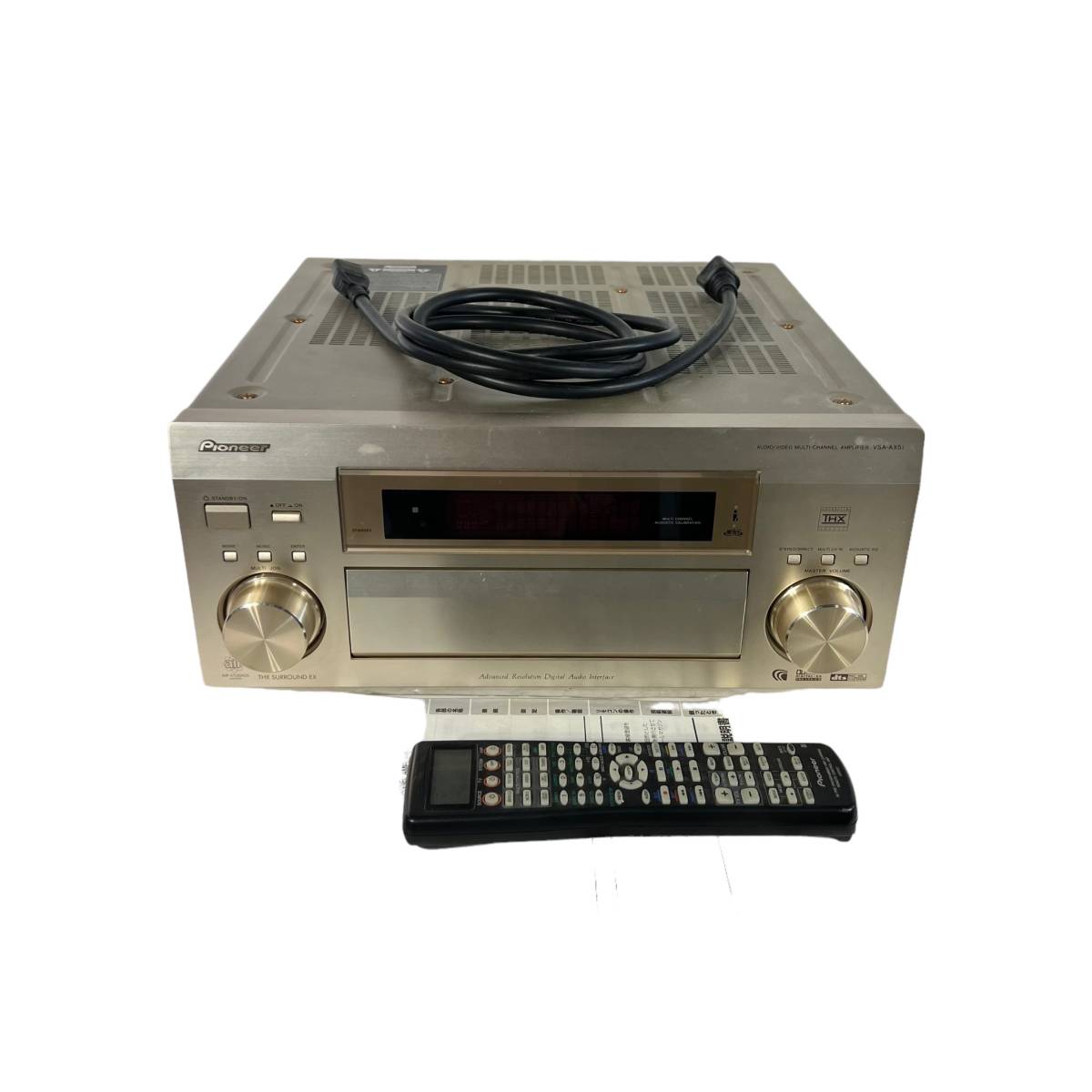 東京都台東区のお客様よりPioneer AVアンプ VSA－AX5i リモコン有りをお買取させて頂きました！