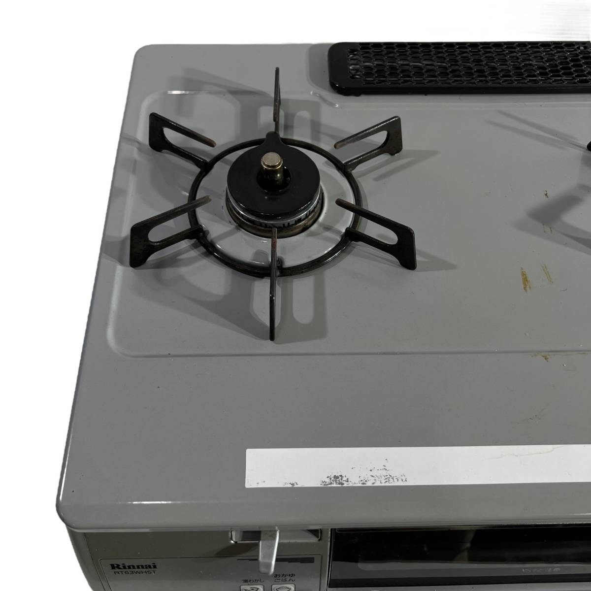 神奈川県座間市のお客様よりRinnai ガスコンロ ガステーブル RT63WHT-R 都市ガス 12A 13A 18年製をお買取させて頂きました！