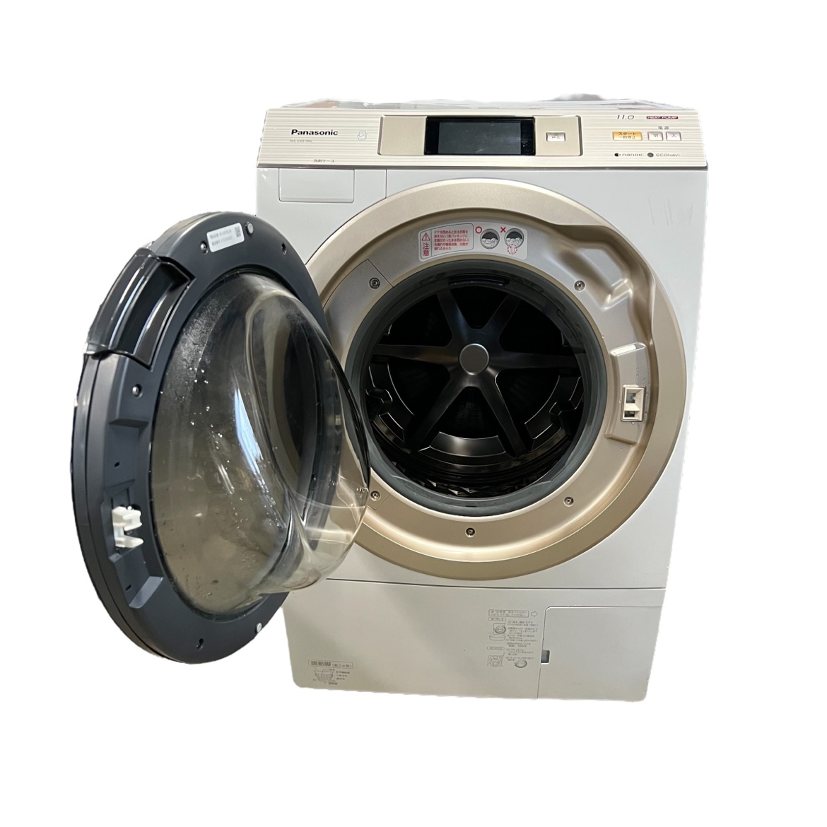 神奈川県横浜市西区のお客様よりPanasonic 洗濯乾燥機 ドラム式 パナソニック乾燥機 NA-VX9700L 2017年製 をお買取させて頂きました！