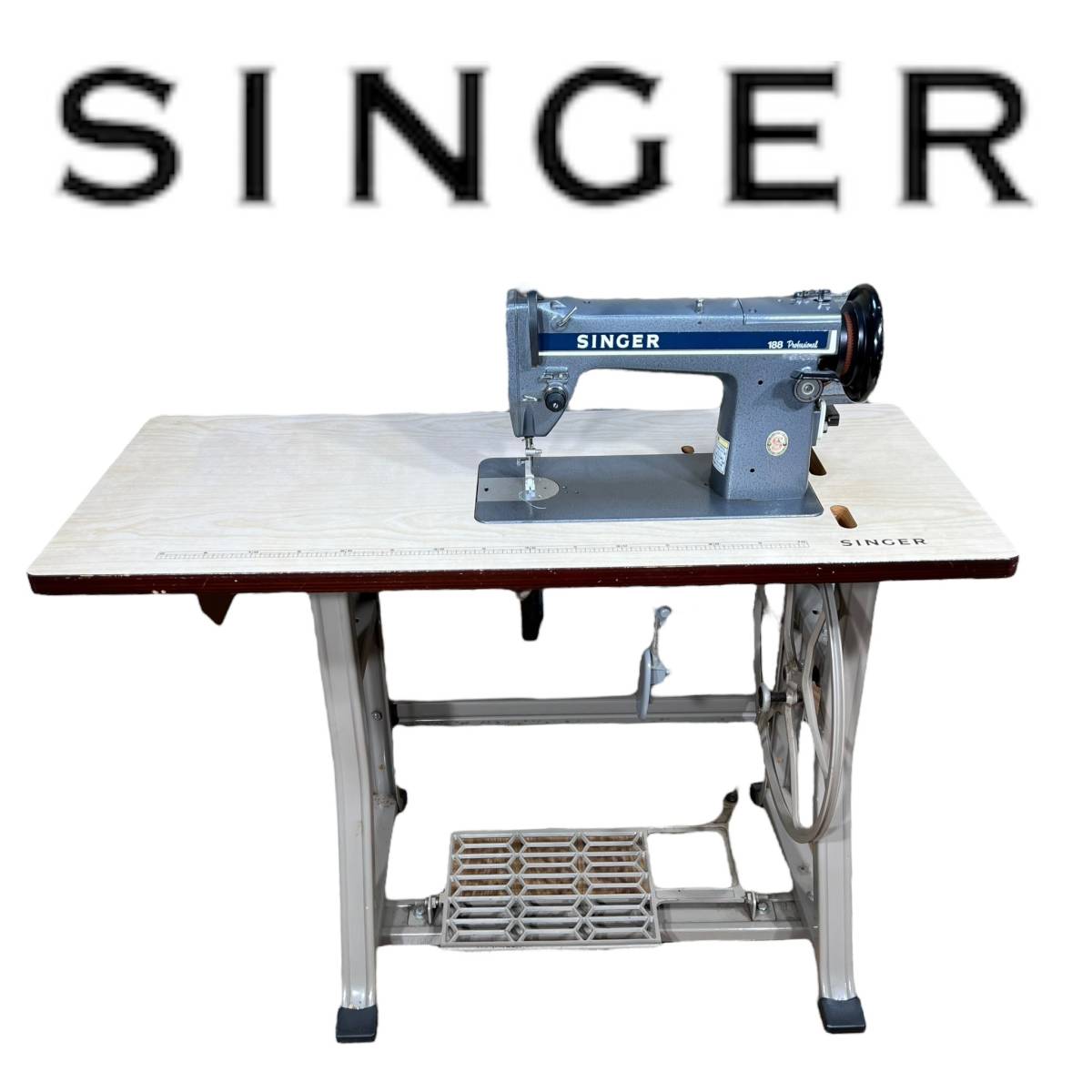 東京都多摩市のお客様よりSINGER 188 Professional プロフェッショナル 工業用 ミシン ハンドクラフトをお買取させて頂きました！