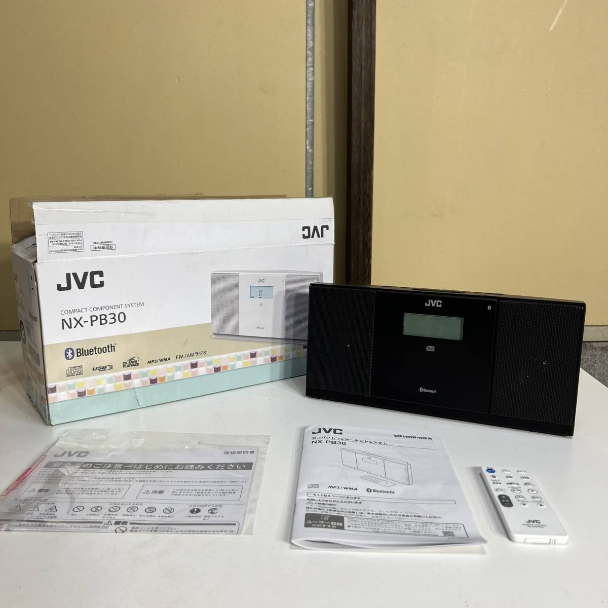 埼玉県さいたま市南区のお客様よりJVCケンウッド コンパクトコンポーネントシステム NX-PB30★ブラック/Bluetooth機能搭載 2021年製をお買取させて頂きました！