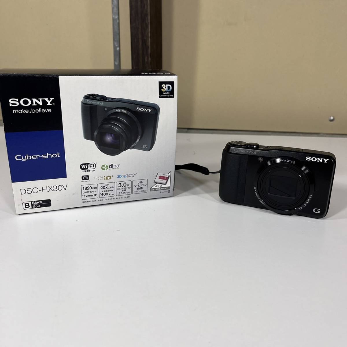 埼玉県所沢市のお客様よりSONY DSC-HX30V サイバーショット 3.2-5.8 4.45-89mm コンパクトデジタルカメラ ボディ レンズ 光学機器をお買取させて頂きました！