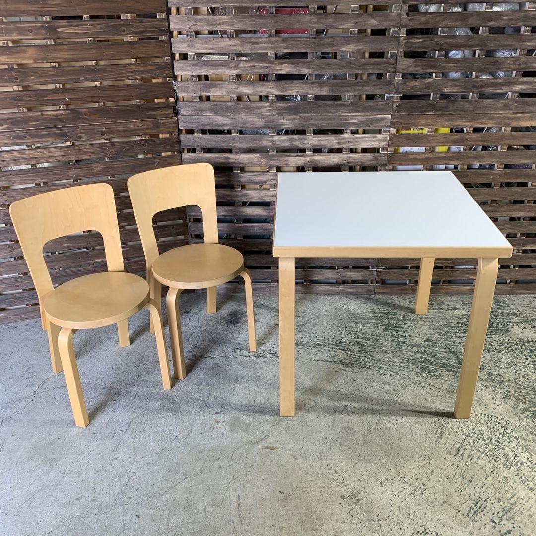 東京都葛飾区のお客様よりartek ダイニングセット 3点セット をお買取させて頂きました！