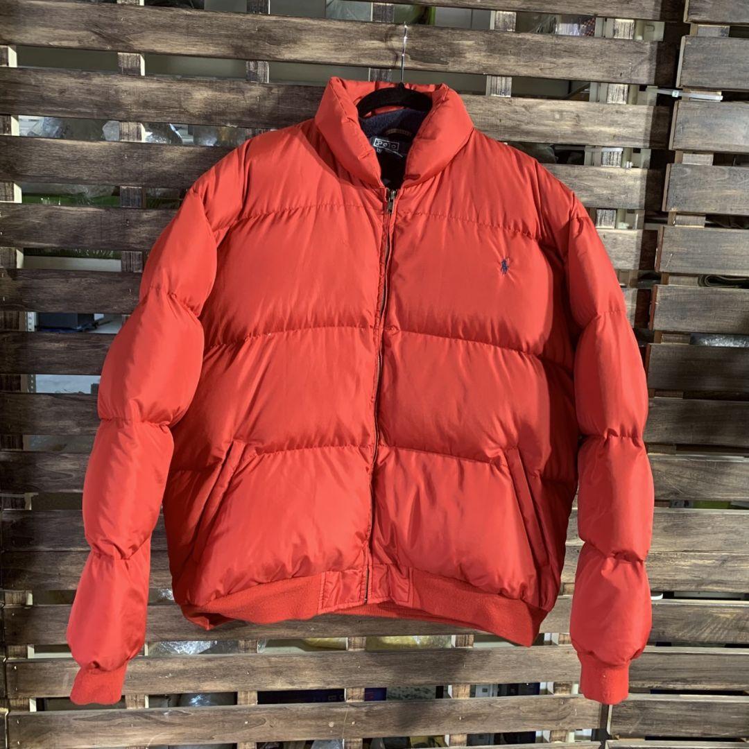 神奈川県厚木市のお客様よりPolo by Ralph Lauren ダウンジャケット 赤をお買取させて頂きました！