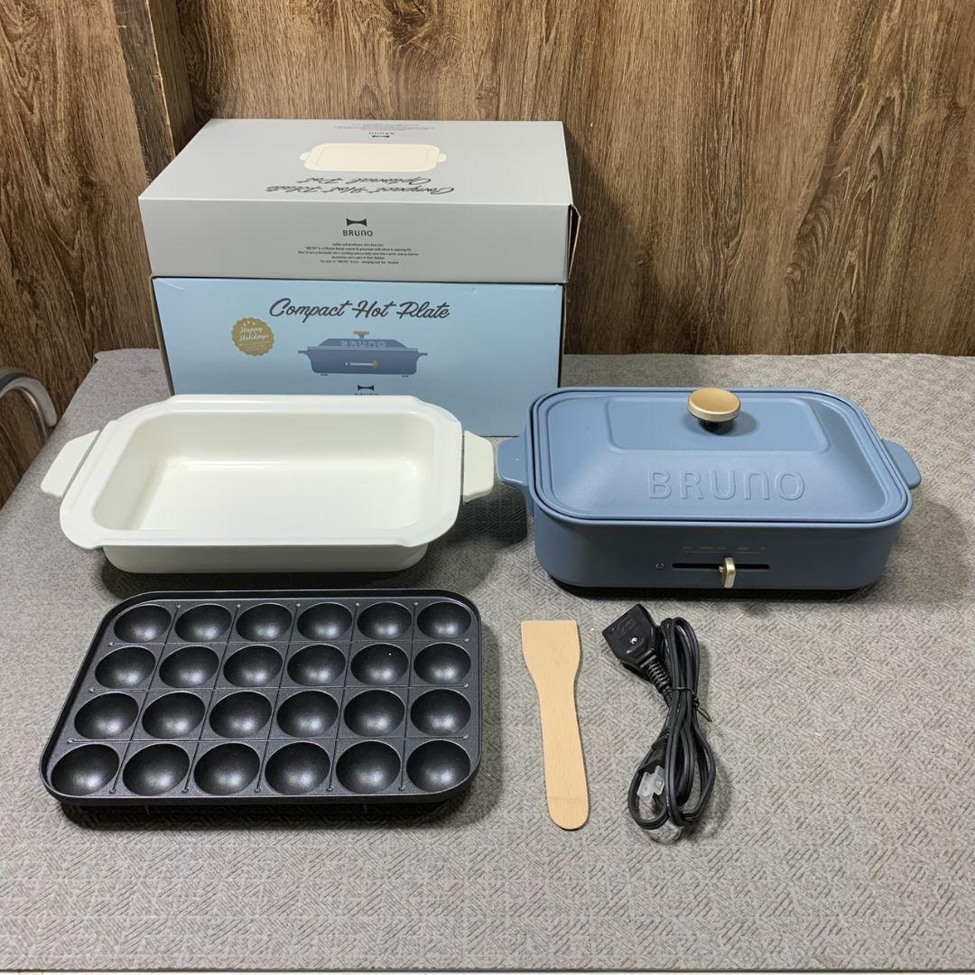 東京都江東区のお客様よりBRUNO ホットプレート たこ焼き器 プレート3種類をお買取させて頂きました！