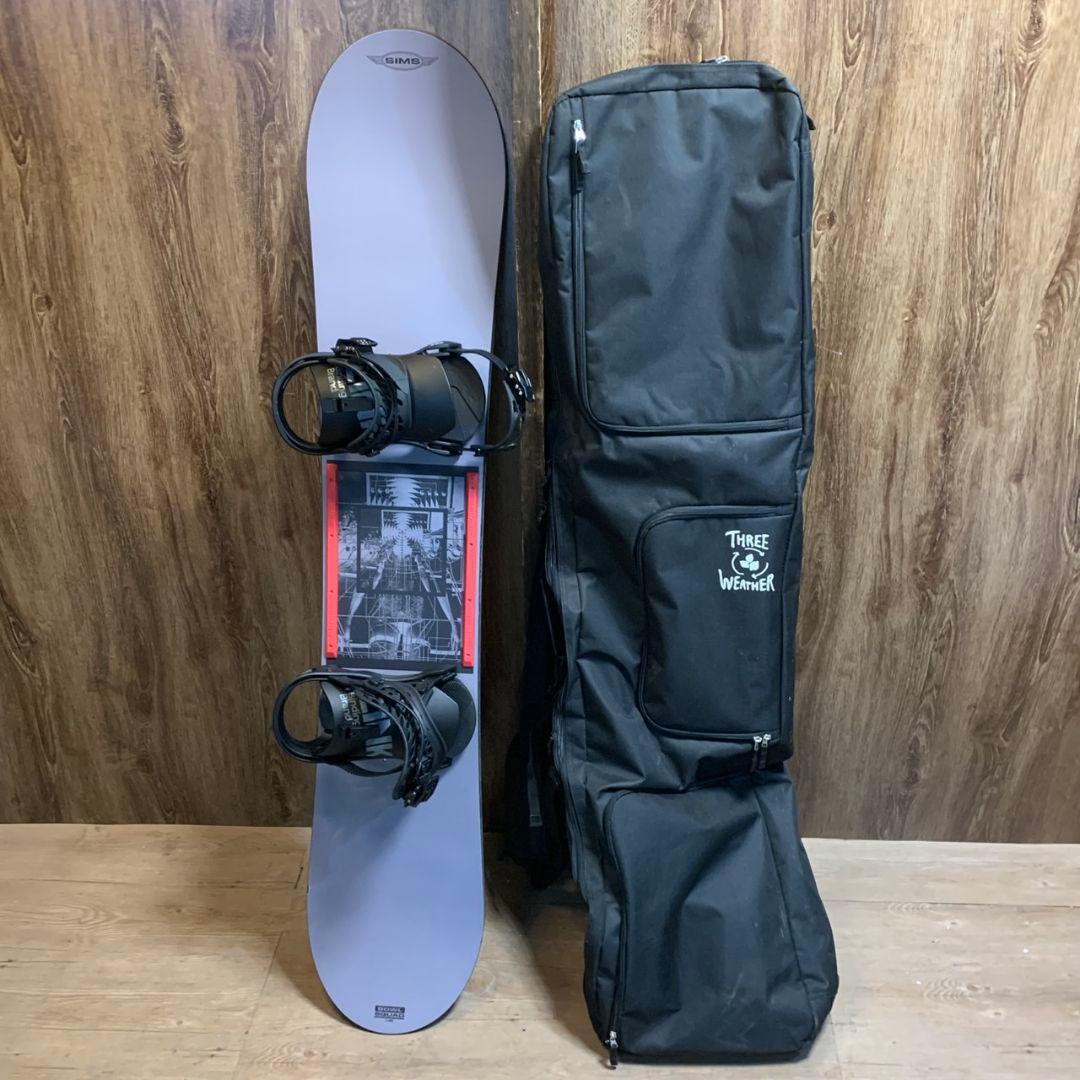 東京都八王子市のお客様よりSIMS スノーボード BOWL SQUAD 149 ケース付をお買取させて頂きました!