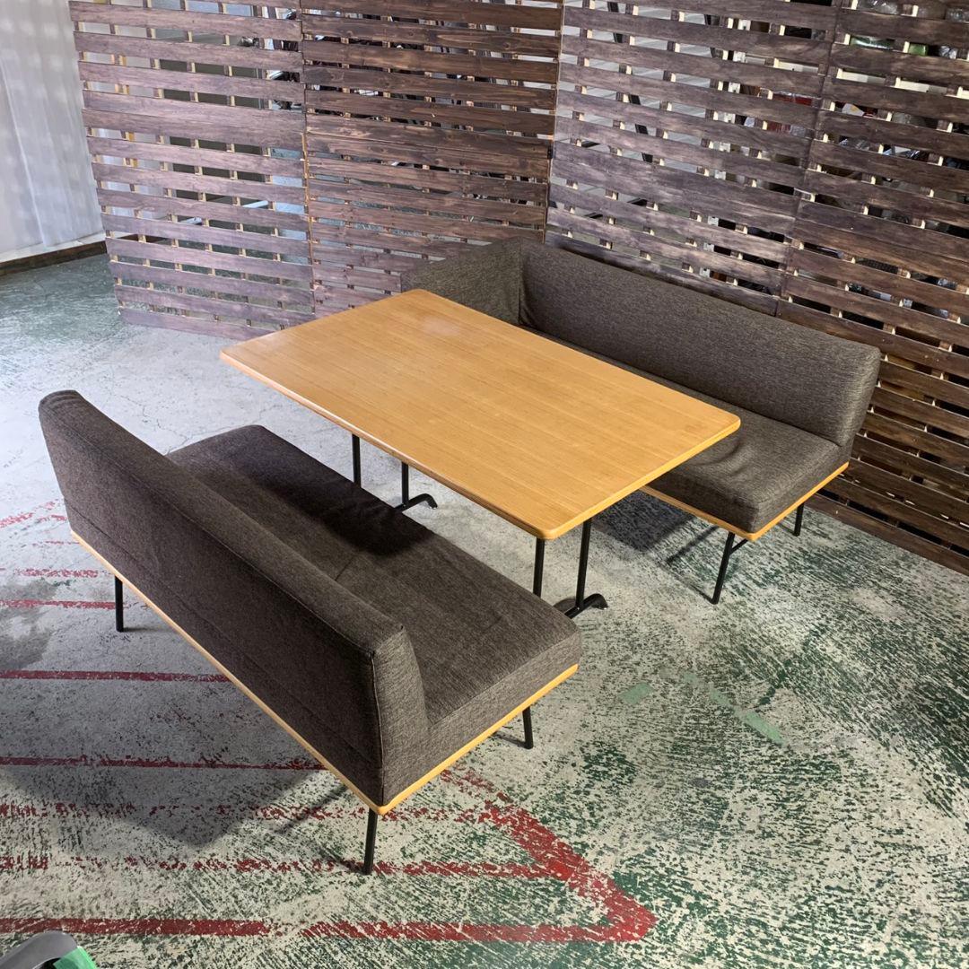 東京都八王子市のお客様よりunico ウニコ ダイニングセット ソファベンチ 鉄脚テーブルをお買取させて頂きました!