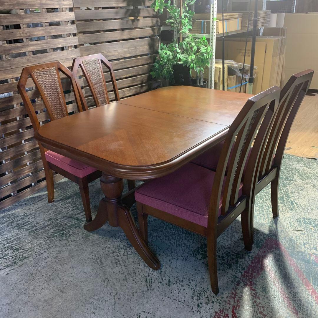 東京都練馬区のお客様よりマルニ木工 地中海 ダイニングテーブル チェアセットをお買取させて頂きました！