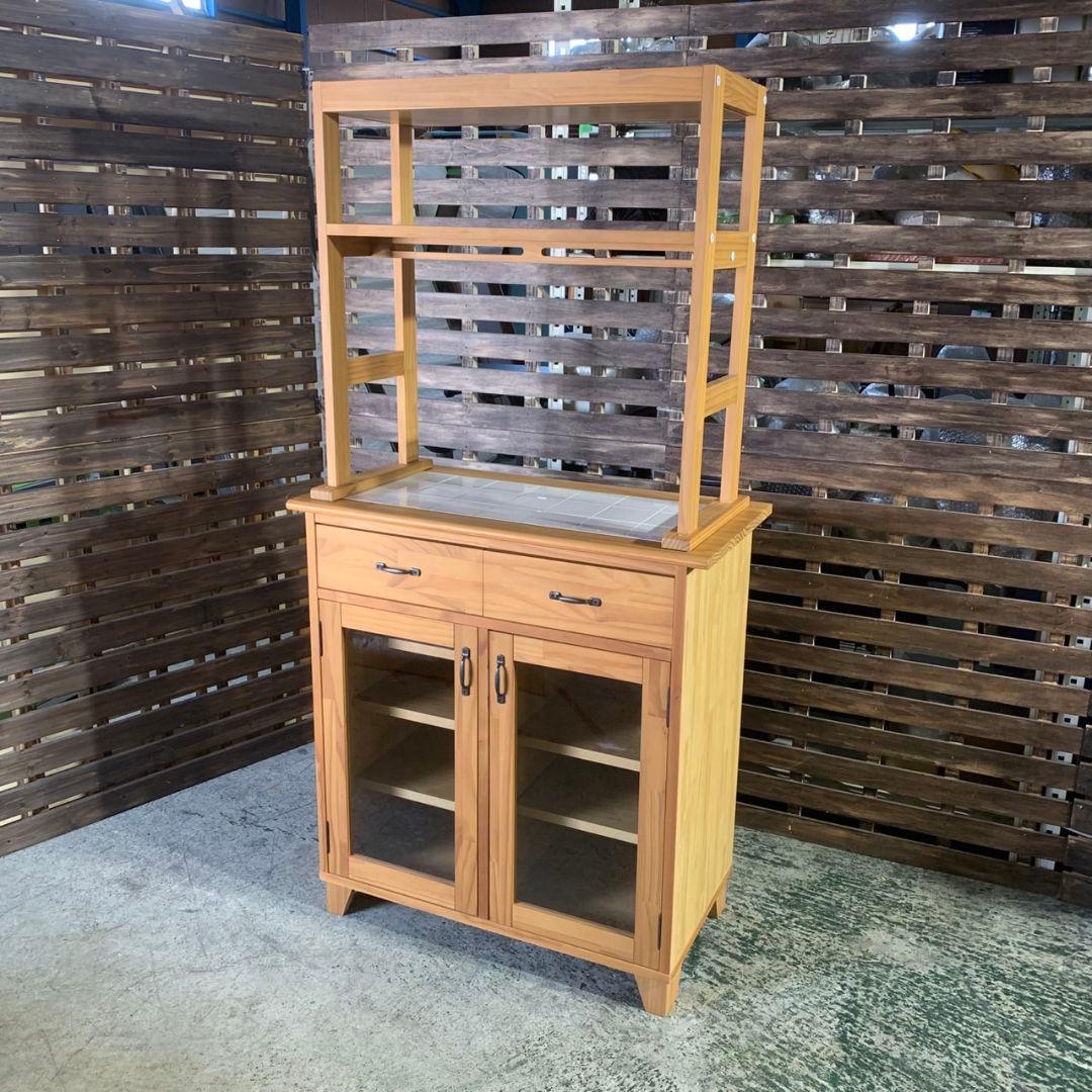 東京都八王子市のお客様よりMOMO NATURAL モモナチュラル LAND 食器棚をお買取させて頂きました！