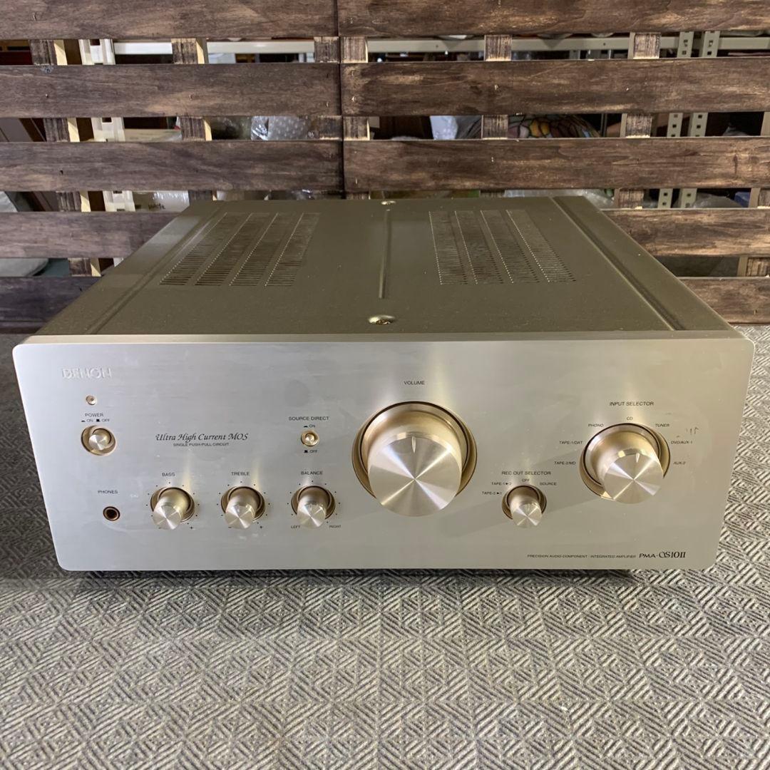 東京都練馬区のお客様よりDenon デノン PMA-S10II アンプ ゴールドをお買取させて頂きました！