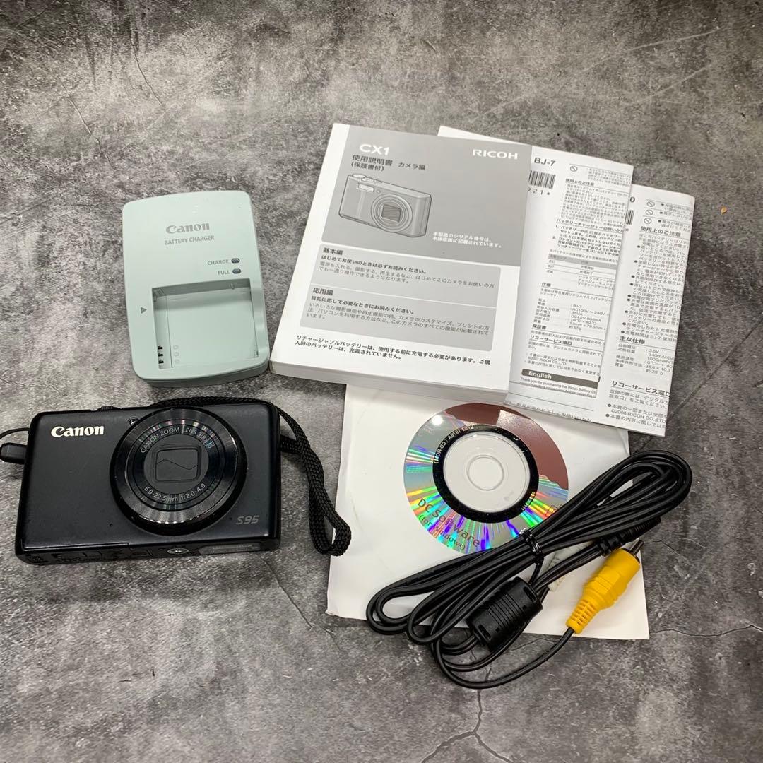 東京都練馬区のお客様よりCanon キャノン　S95 デジタルカメラをお買取させて頂きました！