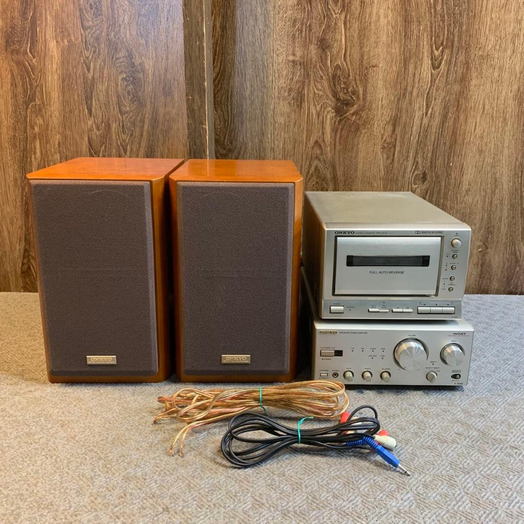 東京都練馬区のお客様よりONKYO ステレオセット A-909X K-185 D-SX9Aをお買取させて頂きました！