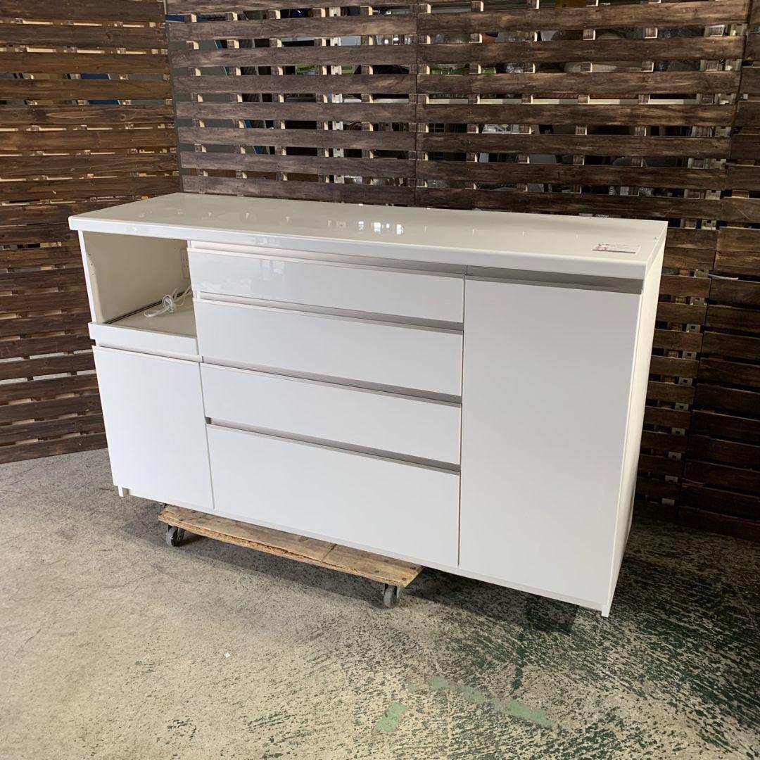 東京都八王子市のお客様よりパモウナ W1600 キッチンカウンター ホワイトをお買取させて頂きました！