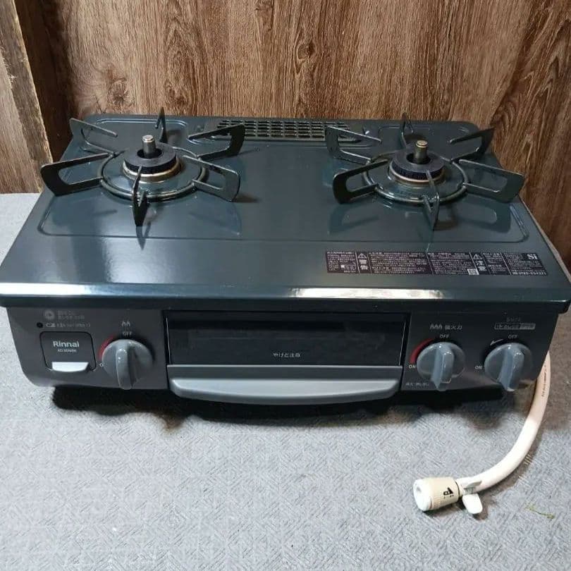 東京都八王子市のお客様よりRinnai 都市ガス 22年製 ガステーブルをお買取させて頂きました！
