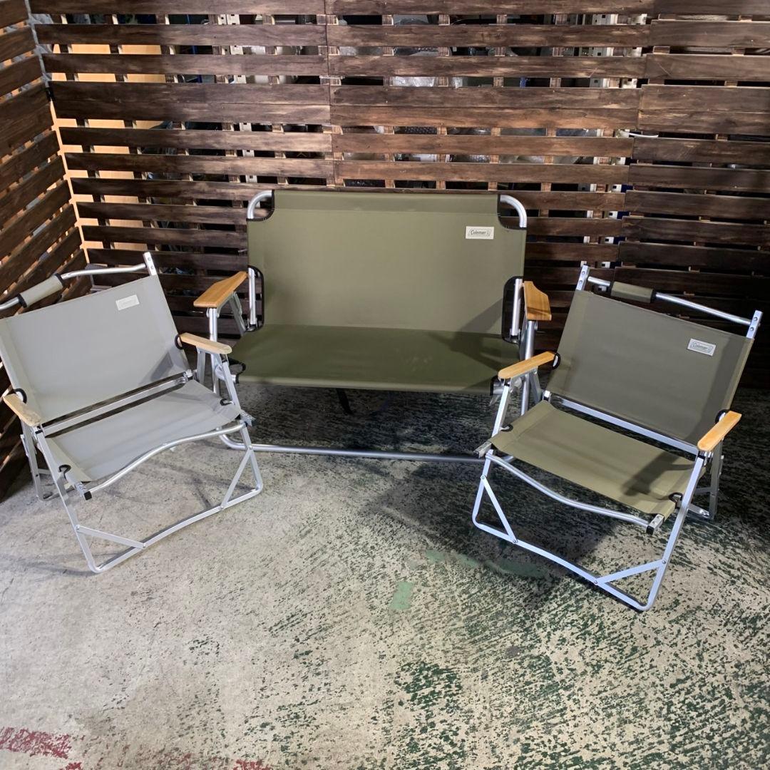 東京都杉並区のお客様よりColeman リラックスフォールディングベンチ チェアー セットをお買取させて頂きました！