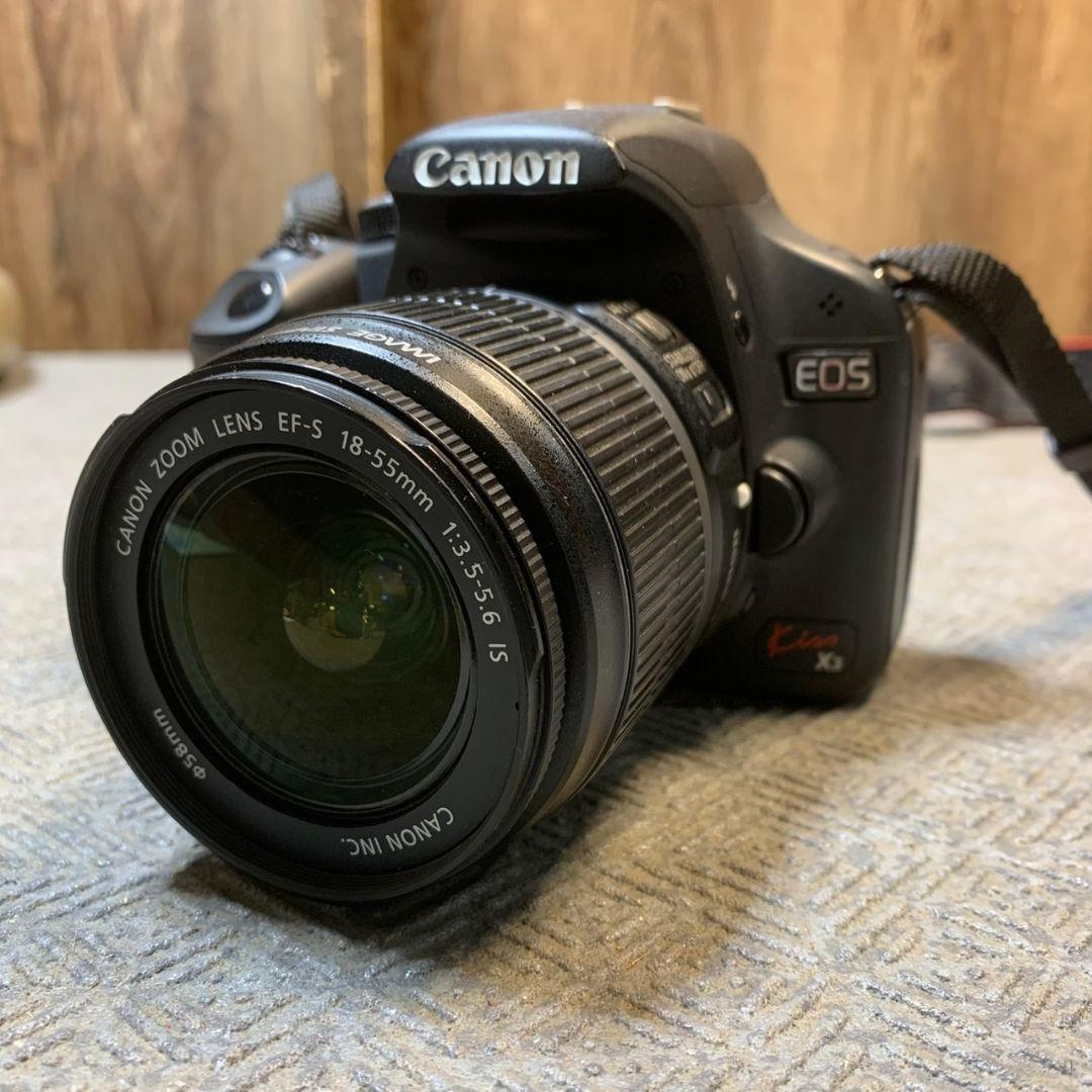 東京都杉並区のお客様よりCanon EOS Kiss X3 レンズセット 18-55mmをお買取させて頂きました！
