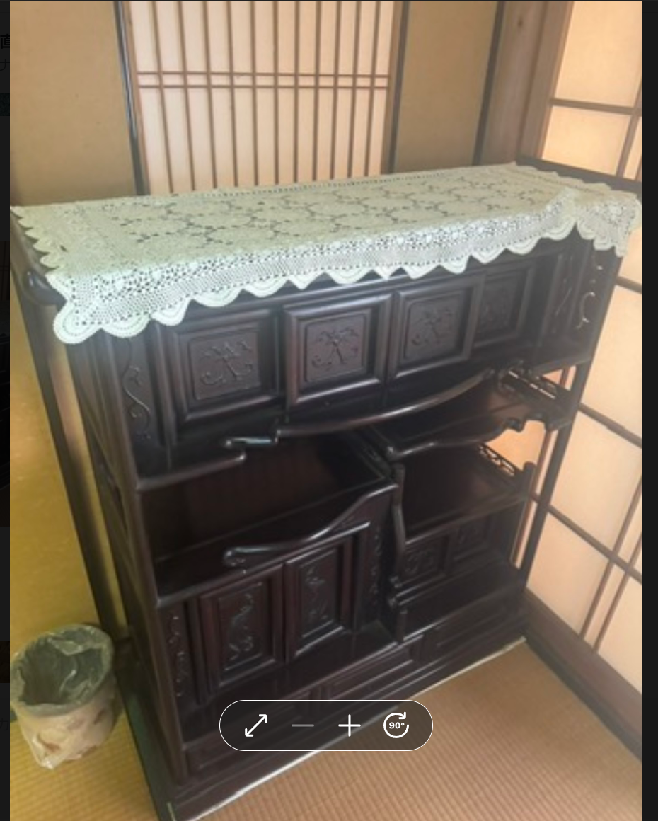 岡山県津山市のお客様より茶箪笥をお買取させて頂きました！