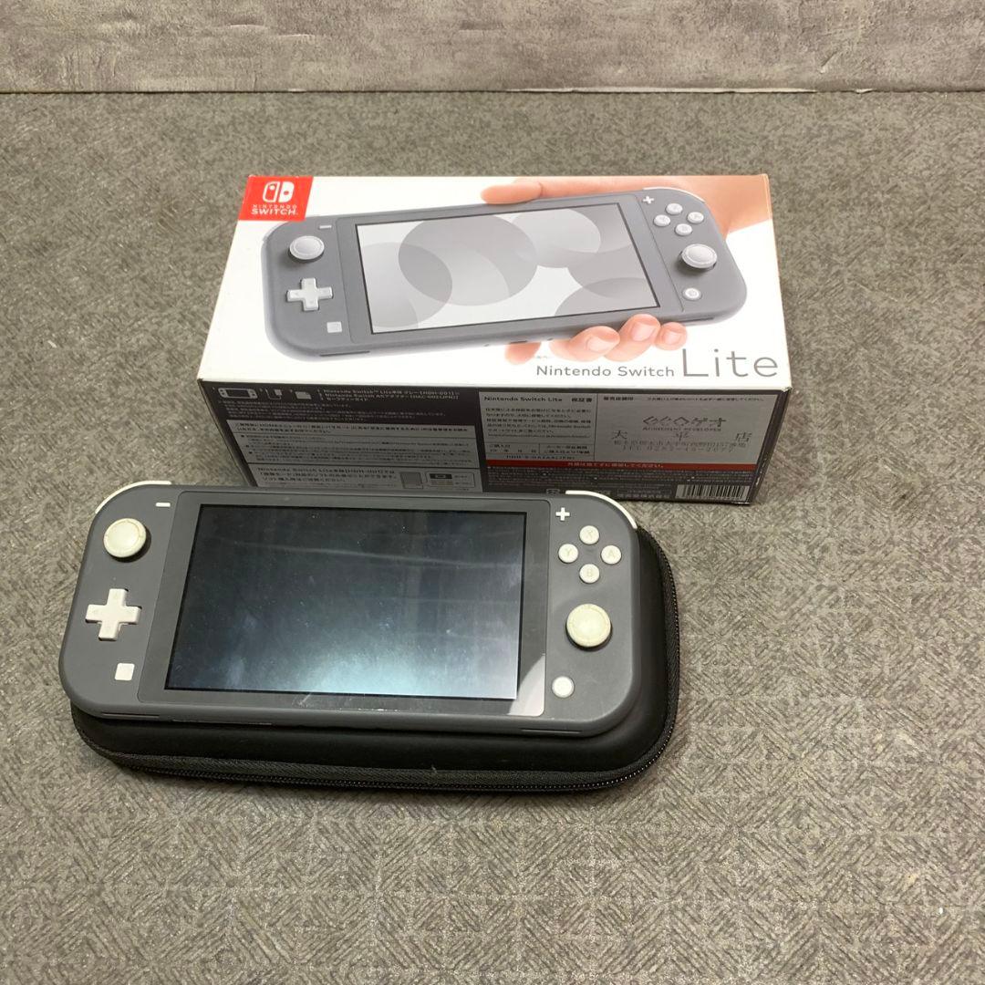 東京都江東区のお客様よりNintendo Switch Lite グレー をお買取させて頂きました！