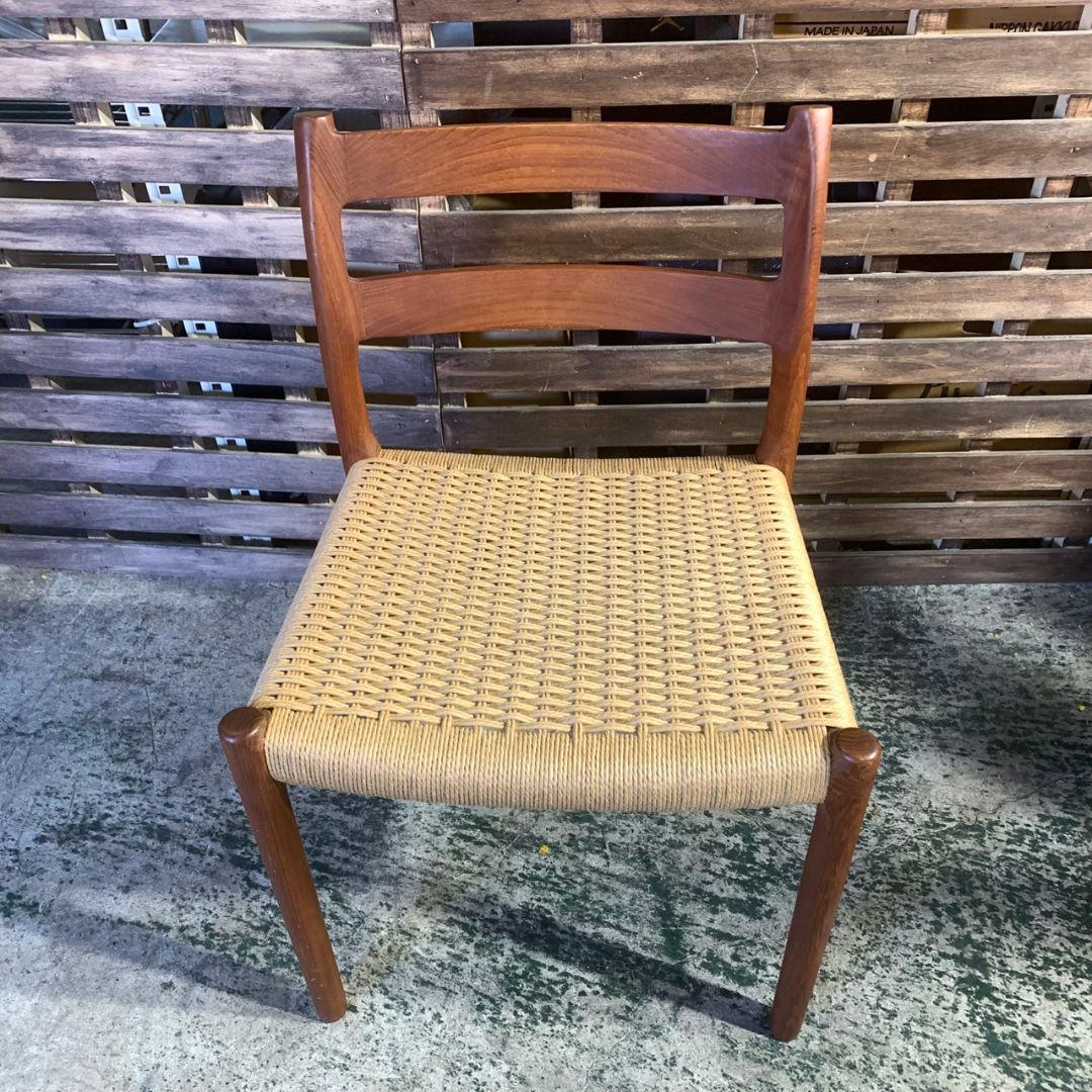 東京都八王子市のお客様よりJ.L. Moller model 84 ダイニングチェア チーク材をお買取させて頂きました！