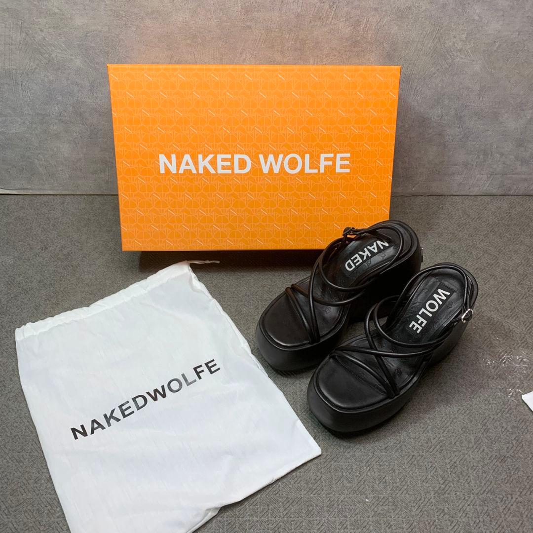 東京都八王子市のお客様よりNaked Wolfe 厚底サンダル MYSTERY レザー ブラックをお買取させて頂きました！