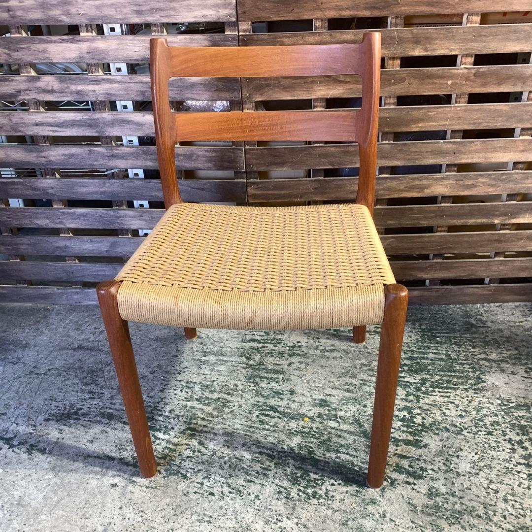 東京都町田市のお客様より J.L. Moller model 84 ダイニングチェア チーク材をお買取させて頂きました！