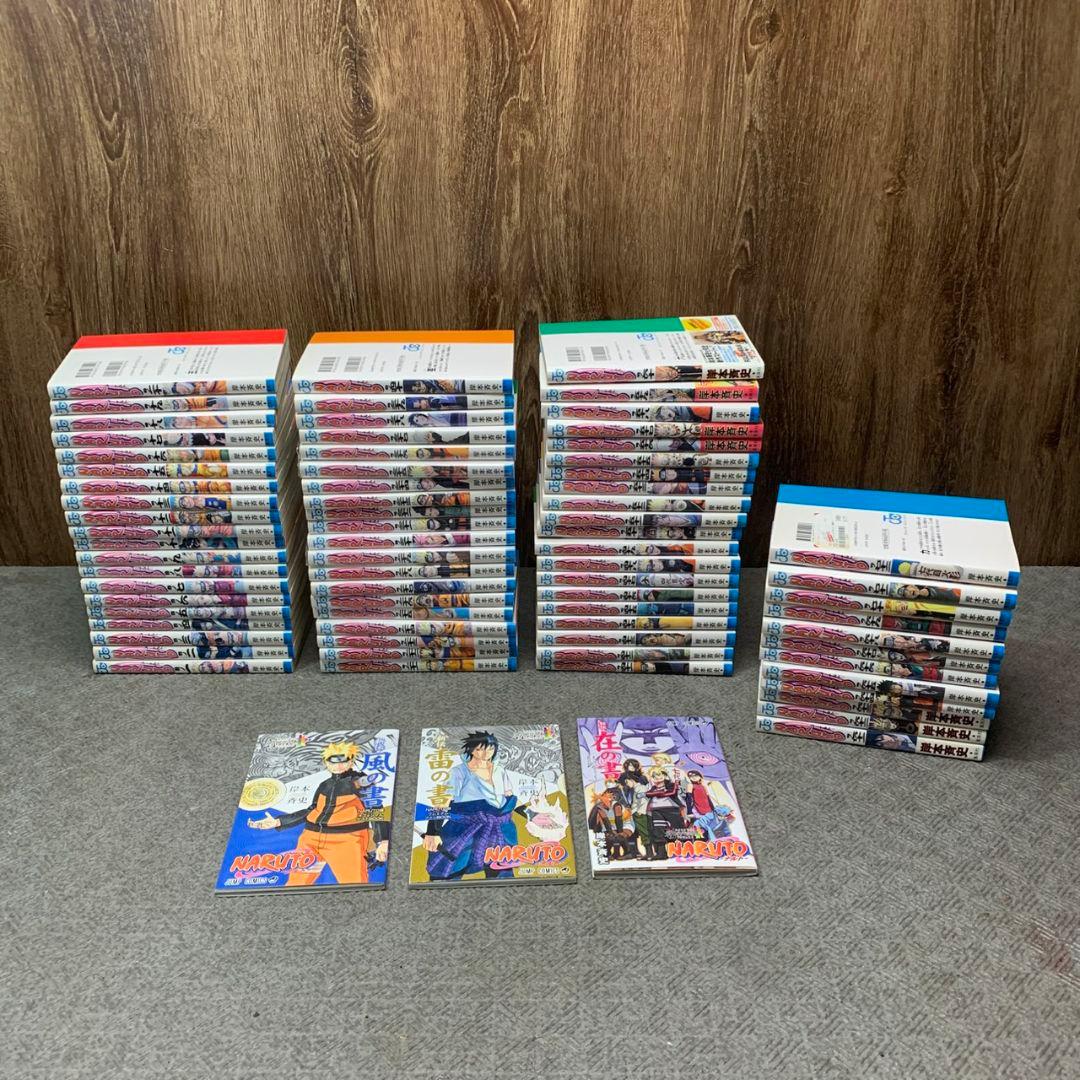 神奈川県横浜市青葉区のお客様よりNARUTO ナルト 全72巻＋関連本3冊をお買取させて頂きました！