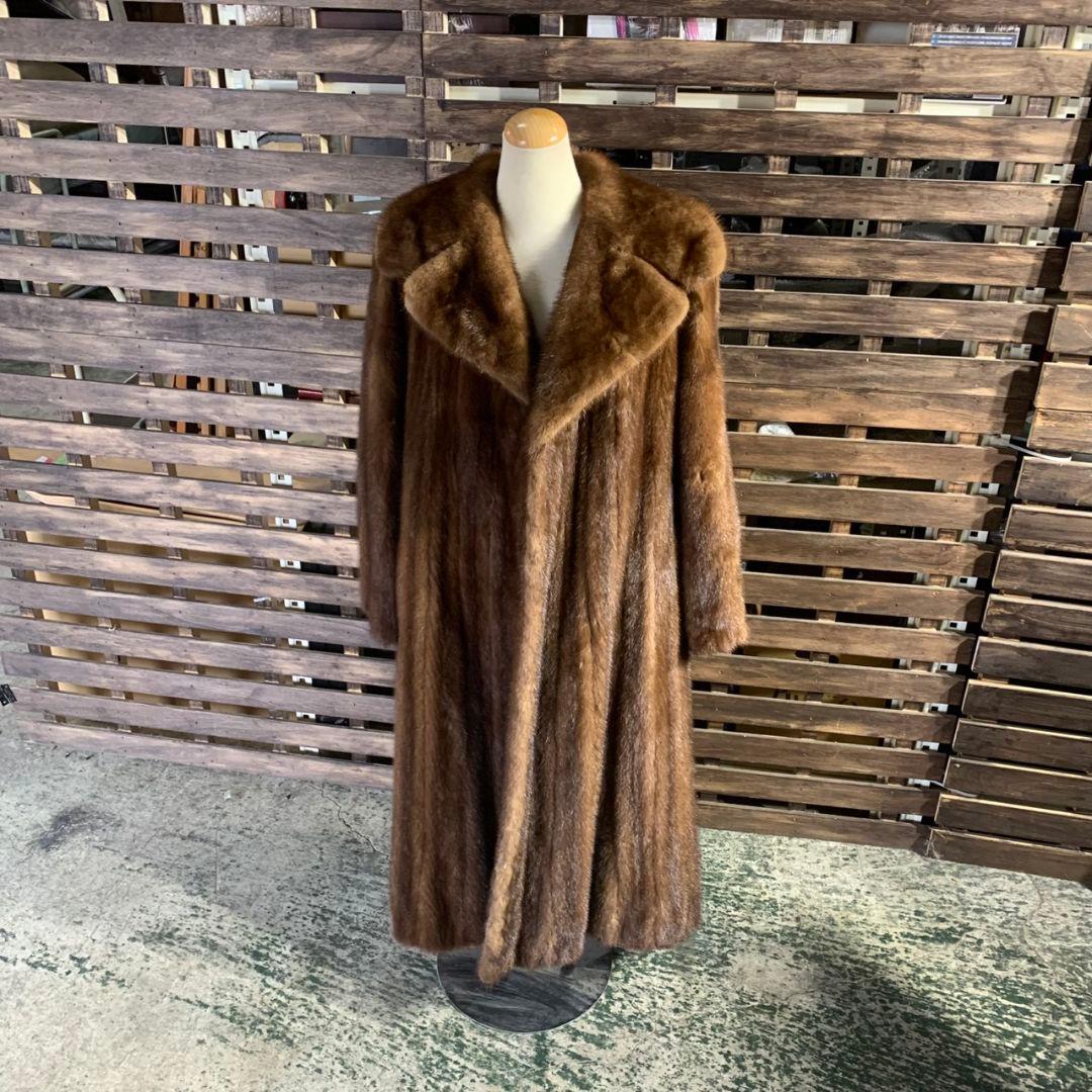 神奈川県横浜市青葉区のお客様よりSAGA MINK ミンク 毛皮 リアルファー ロングコートをお買取させて頂きました！
