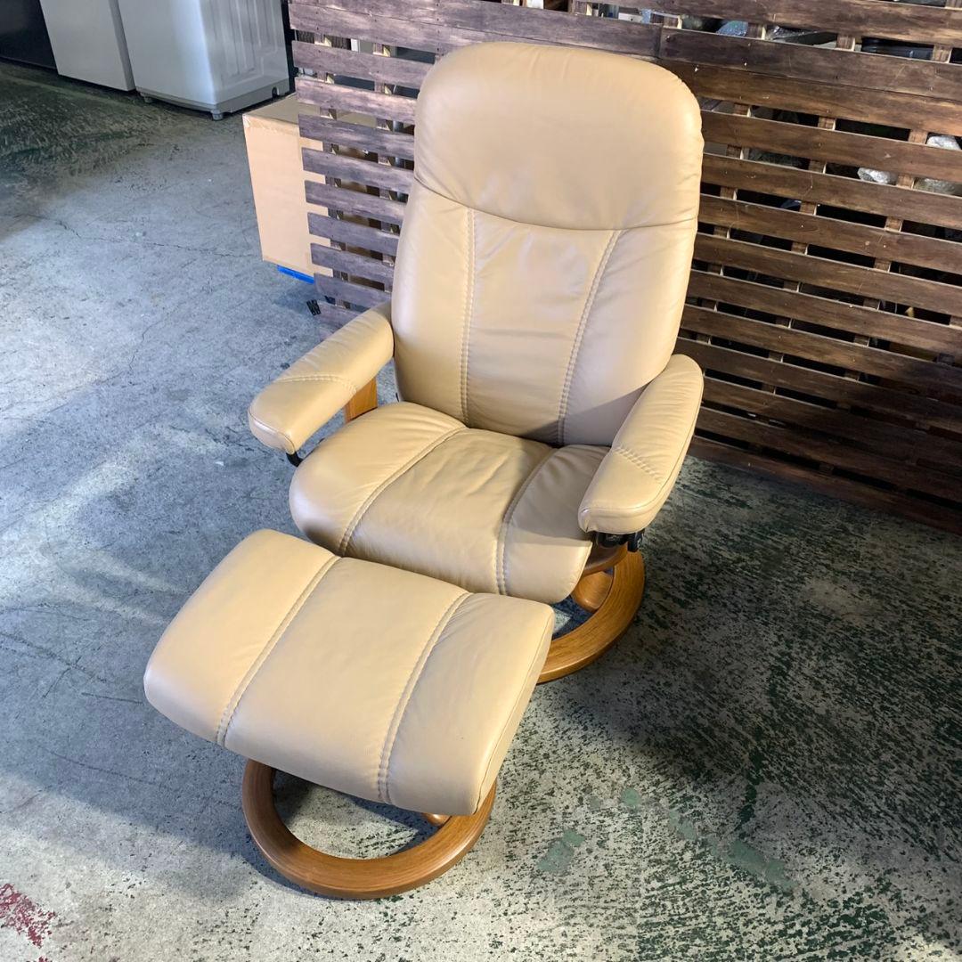 東京都町田市のお客様よりEKORNES ストレスレスチェア オットマンセットをお買取させて頂きました！
