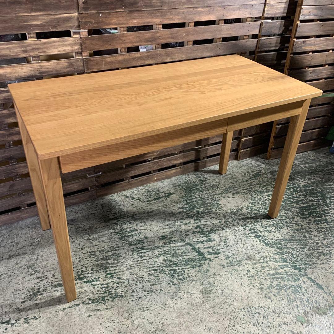 静岡市駿河区のお客様より無印良品 木製デスク オーク材をお買取させて頂きました！