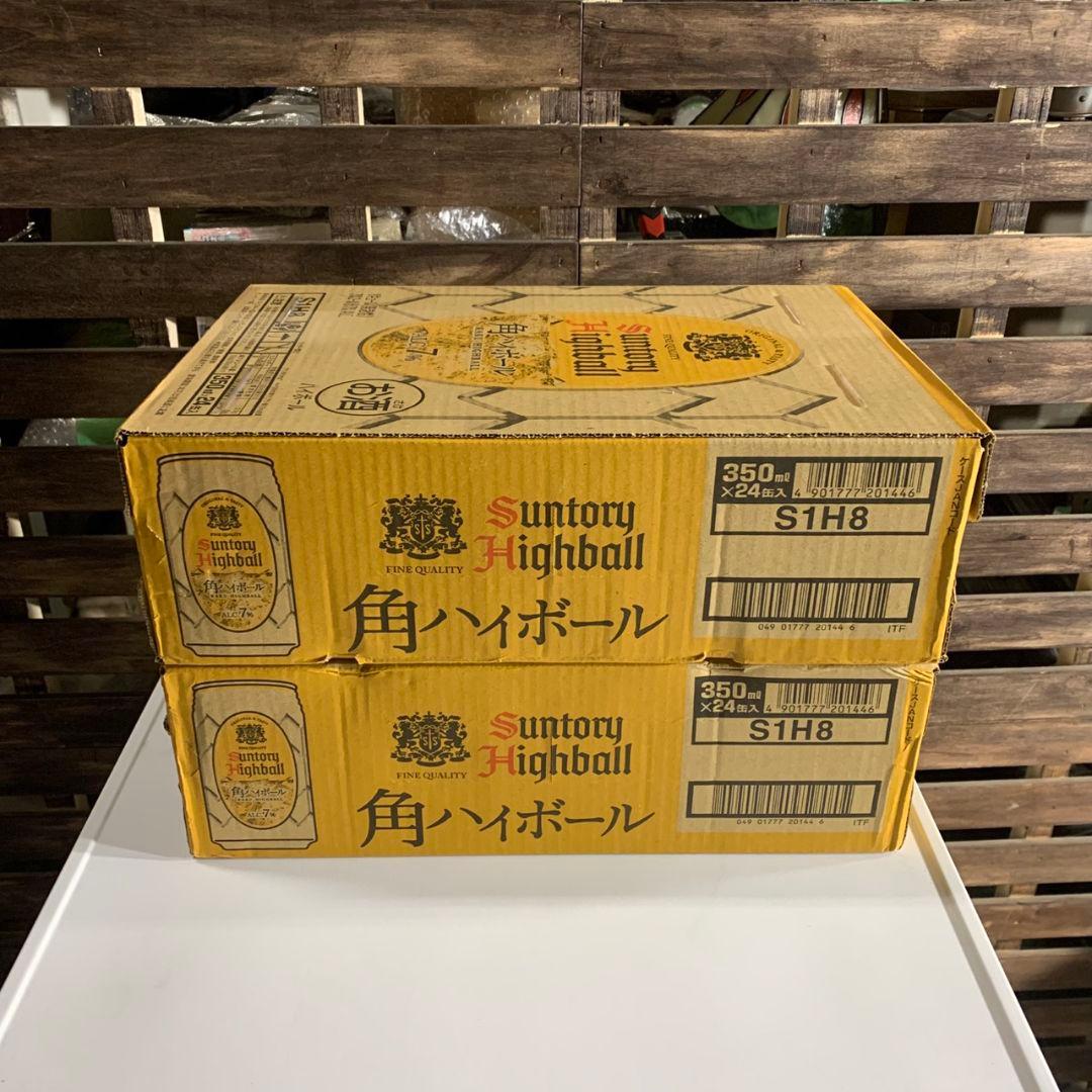 東京都世田谷区のお客様よりサントリー 角ハイボール 350ml 2ケースをお買取させて頂きました！
