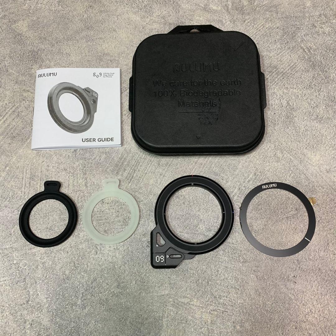 東京都世田谷区のお客様よりAULUMU G09 デュアル 3軸360°回転スマホリングをお買取させて頂きました！